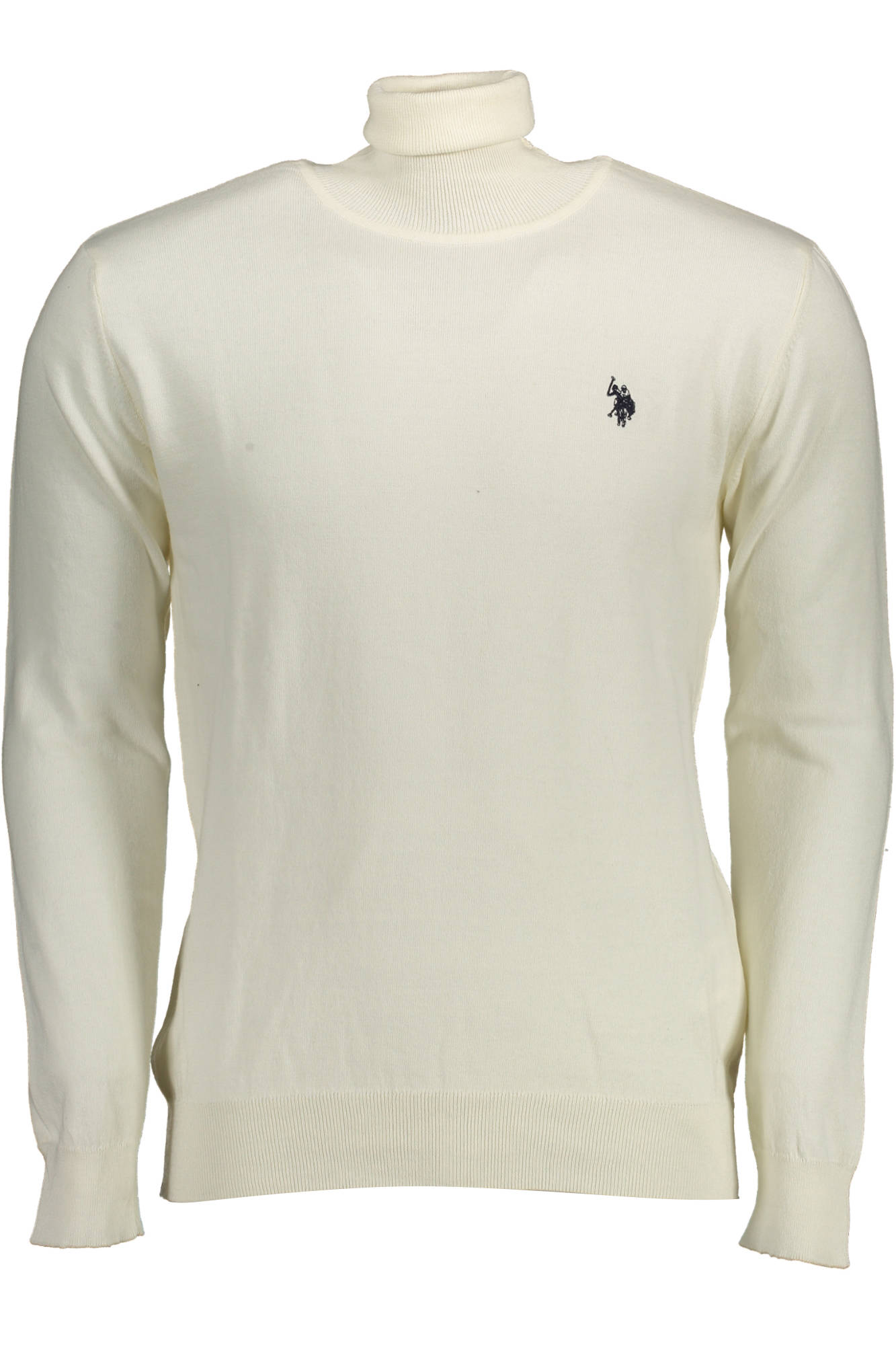 U.S. Polo Assn. vyriškas megztinis – balta spalvos, balta spalva