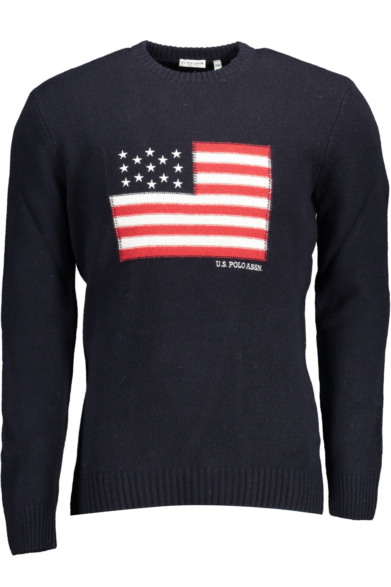 U.S. Polo Assn. vyriškas megztinis – mėlyna spalvos, mėlyna spalva
