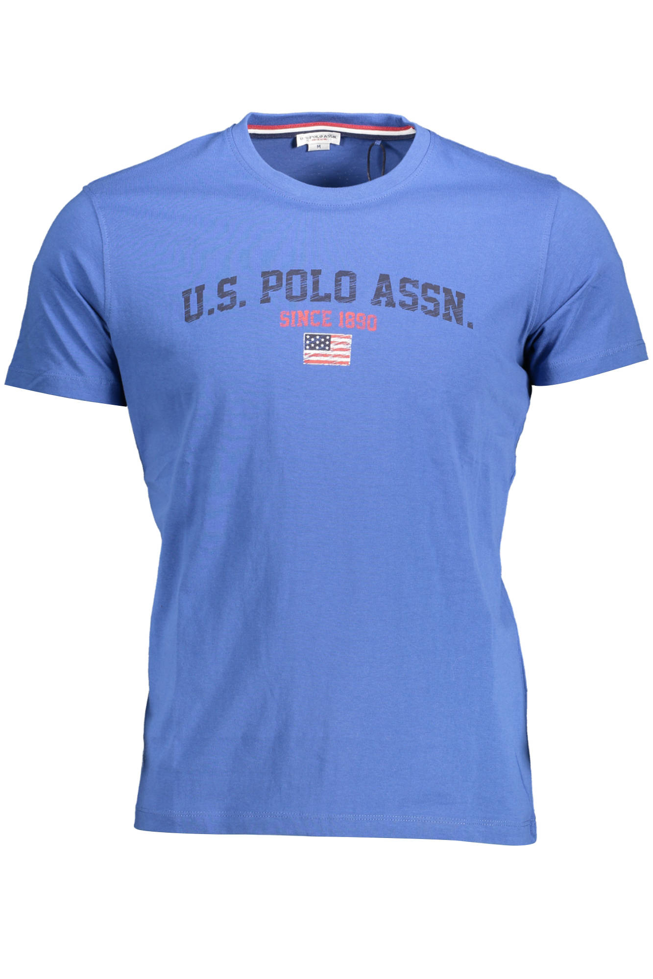 U.S. Polo Assn. vyriški marškinėliai – mėlynos spalvos, mėlynos spalvos