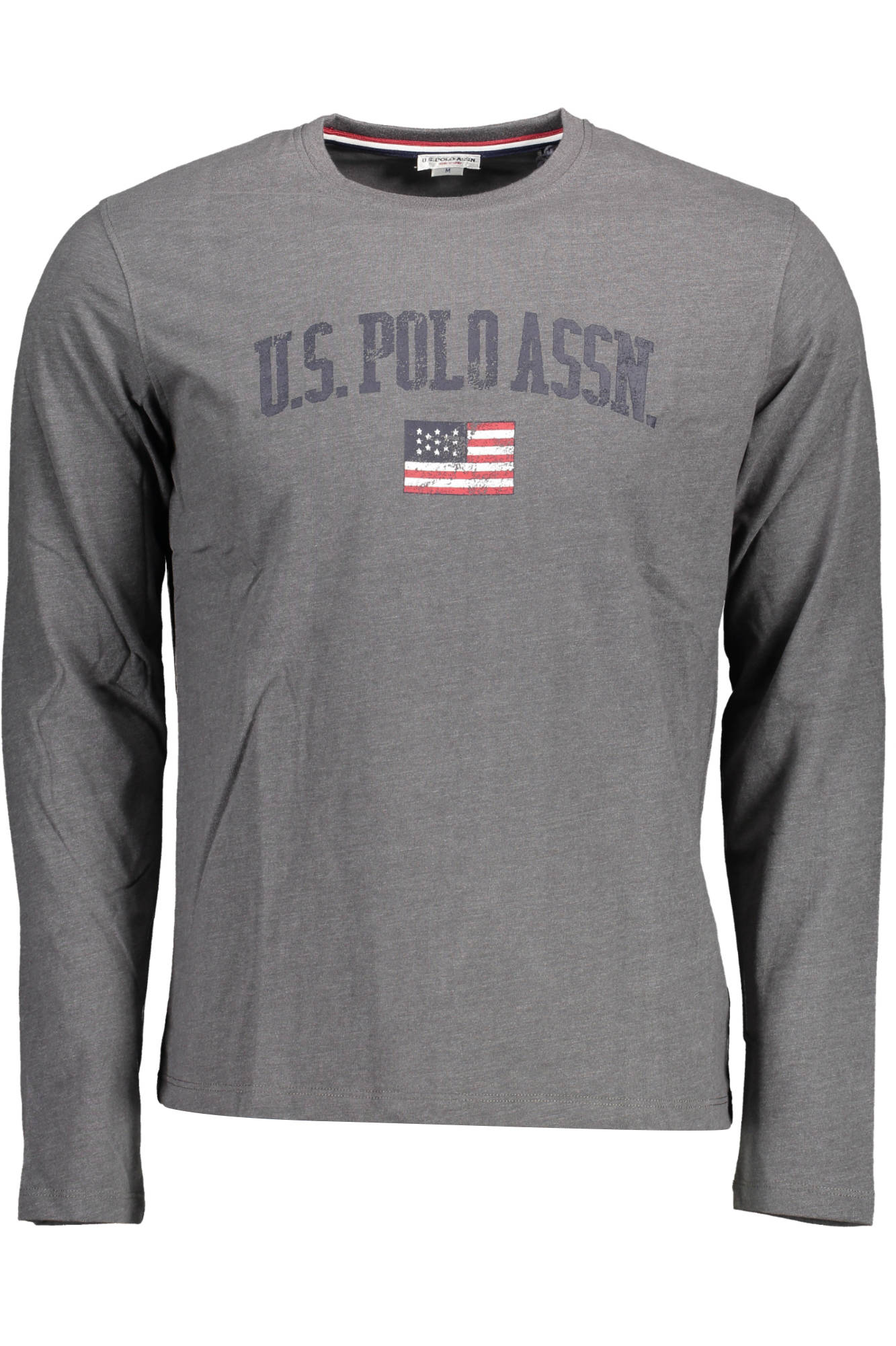 U.S. Polo Assn. vyriški marškinėliai – pilkos spalvos, pilkos spalvos