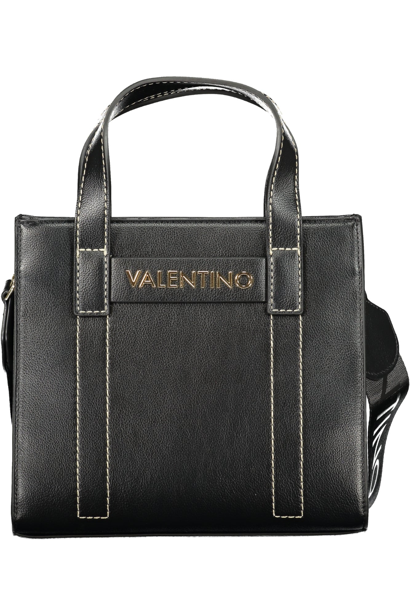 Valentino moteriška rankinė – juoda spalvos, juoda spalva