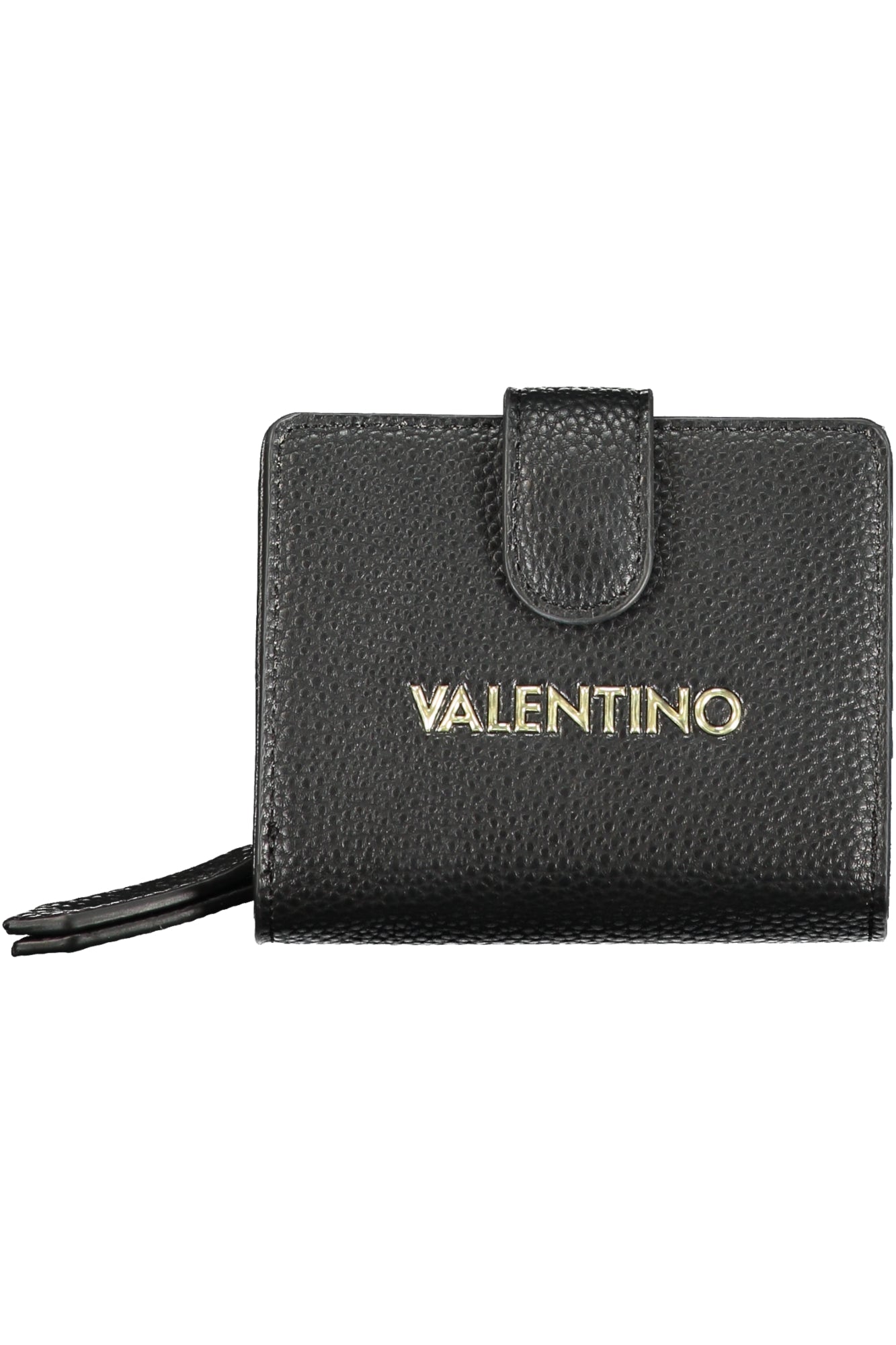 Valentino moteriška piniginė – juoda spalvos, juoda spalva