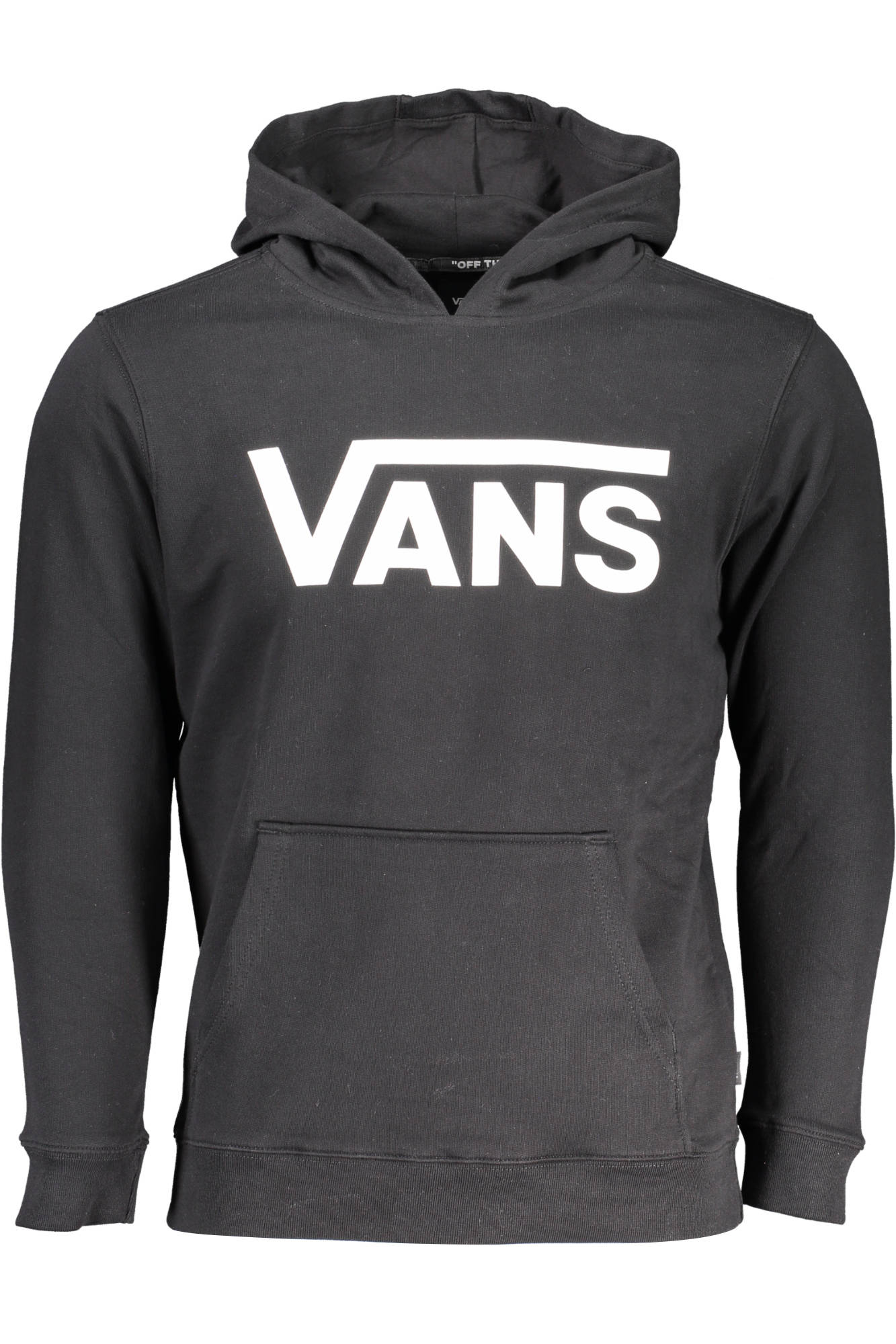 Vans vaikiškas džemperis – juodos spalvos, juodos spalvos