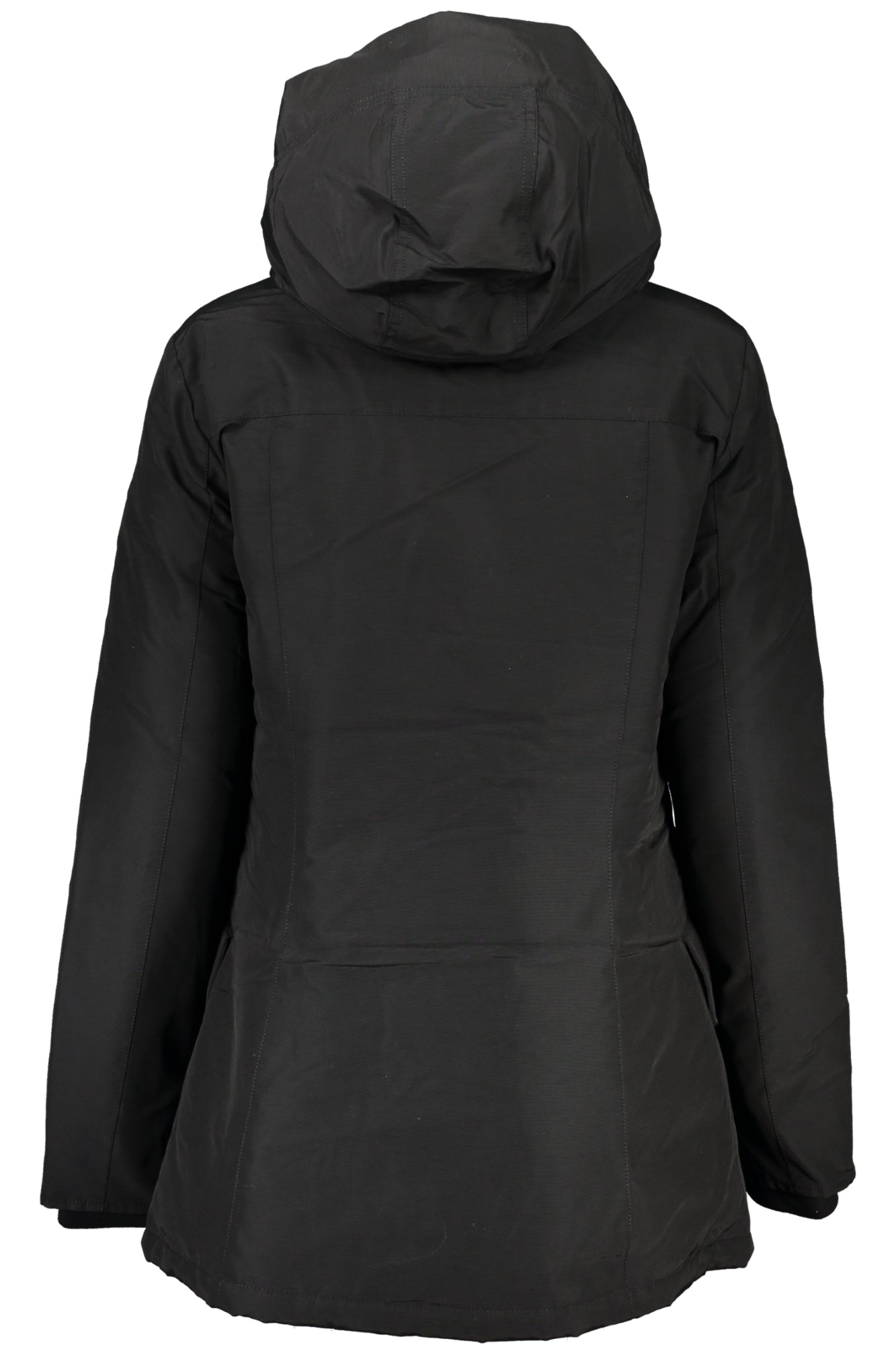 Woolrich moteriška striukė – juodos spalvos, juodos spalvos, nuotrauka 2