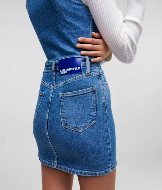 Karl Lagerfeld Jeans moteriška džinsinė suknelė – Rezivelo