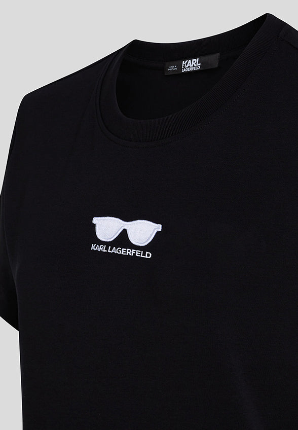 Karl Lagerfeld moteriški marškinėliai