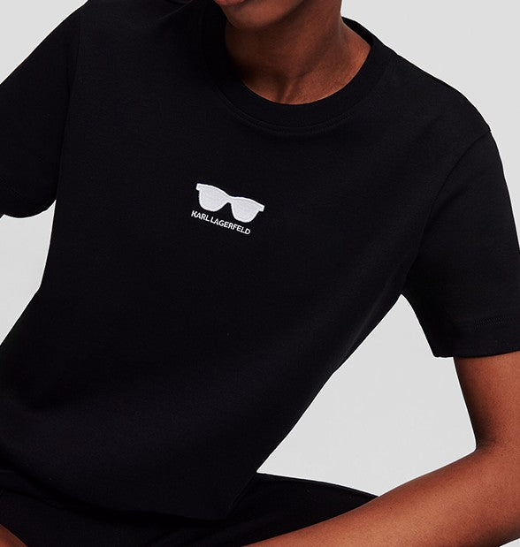 Karl Lagerfeld moteriški marškinėliai