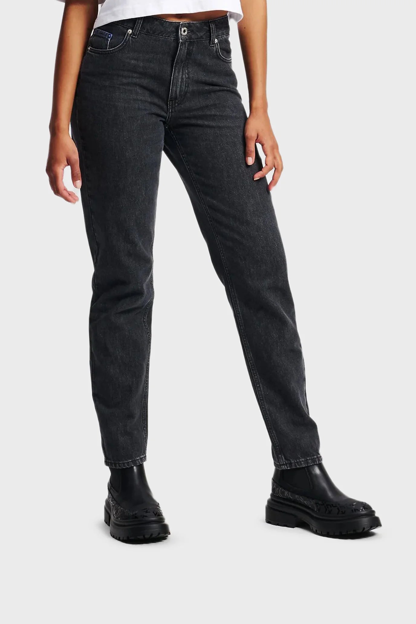 Karl Lagerfeld jeans moteriški džinsai