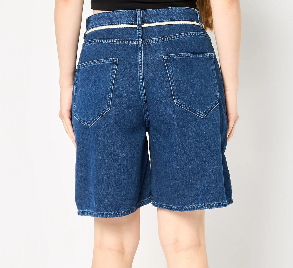 Karl Lagerfeld moteriški džinsiniai šortai