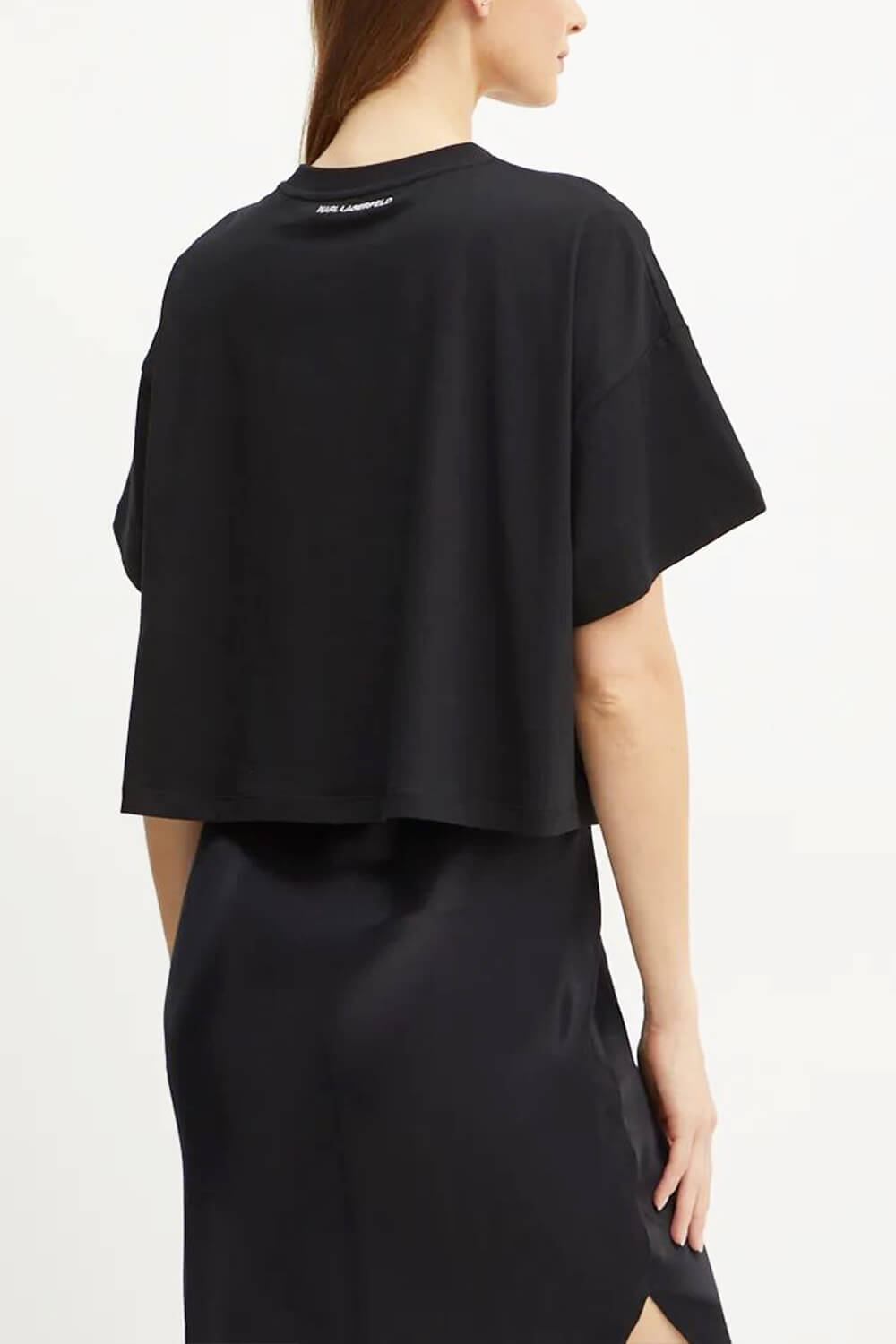 Karl Lagerfeld moteriški marškinėliai