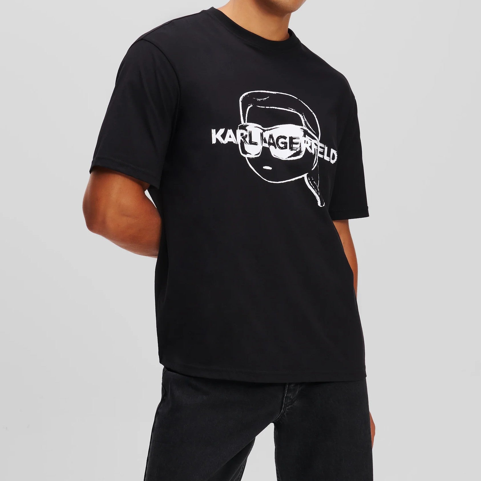 Karl Lagerfeld vyriški marškinėliai