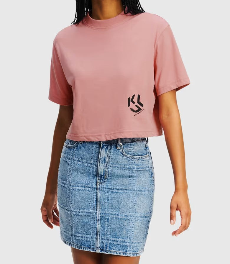 Karl Lagerfeld jeans moteriški marškinėliai