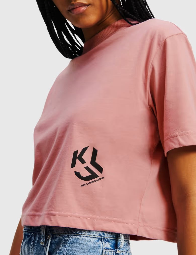 Karl Lagerfeld jeans moteriški marškinėliai