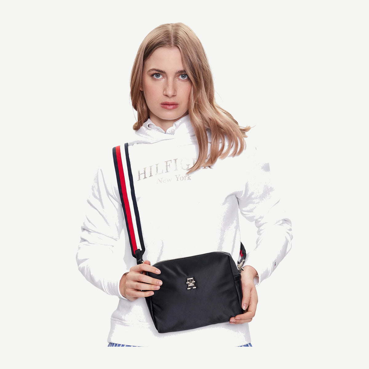 Tommy Hilfiger AW0AW14686 tamsiai mėlyna rankinė – nuotrauka 5