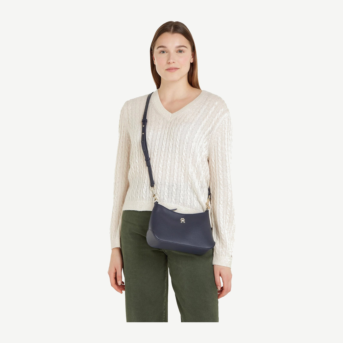 Tommy Hilfiger AW0AW15196 tamsiai mėlyna rankinė – nuotrauka 4