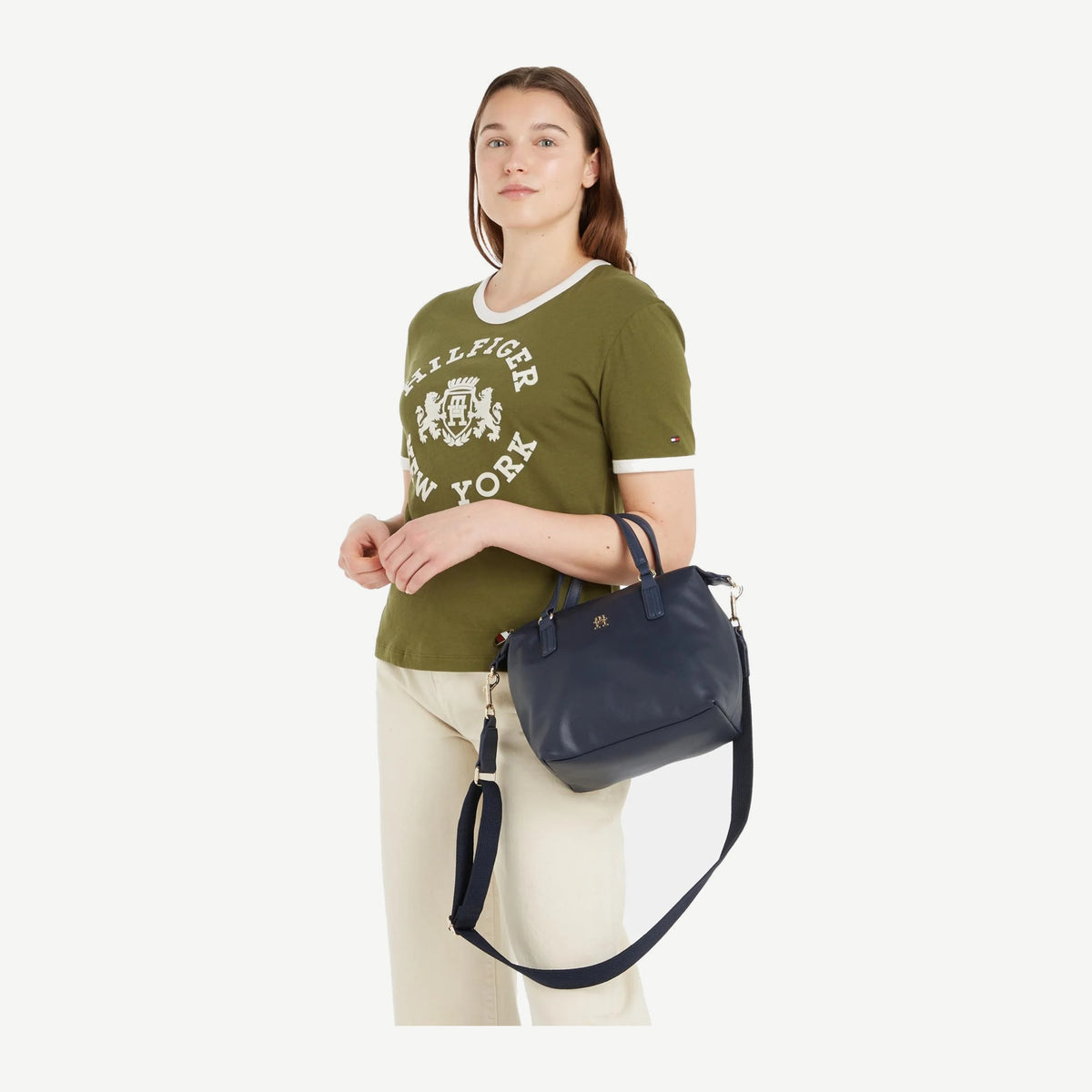 Tommy Hilfiger AW0AW15592 tamsiai mėlyna rankinė – nuotrauka 4