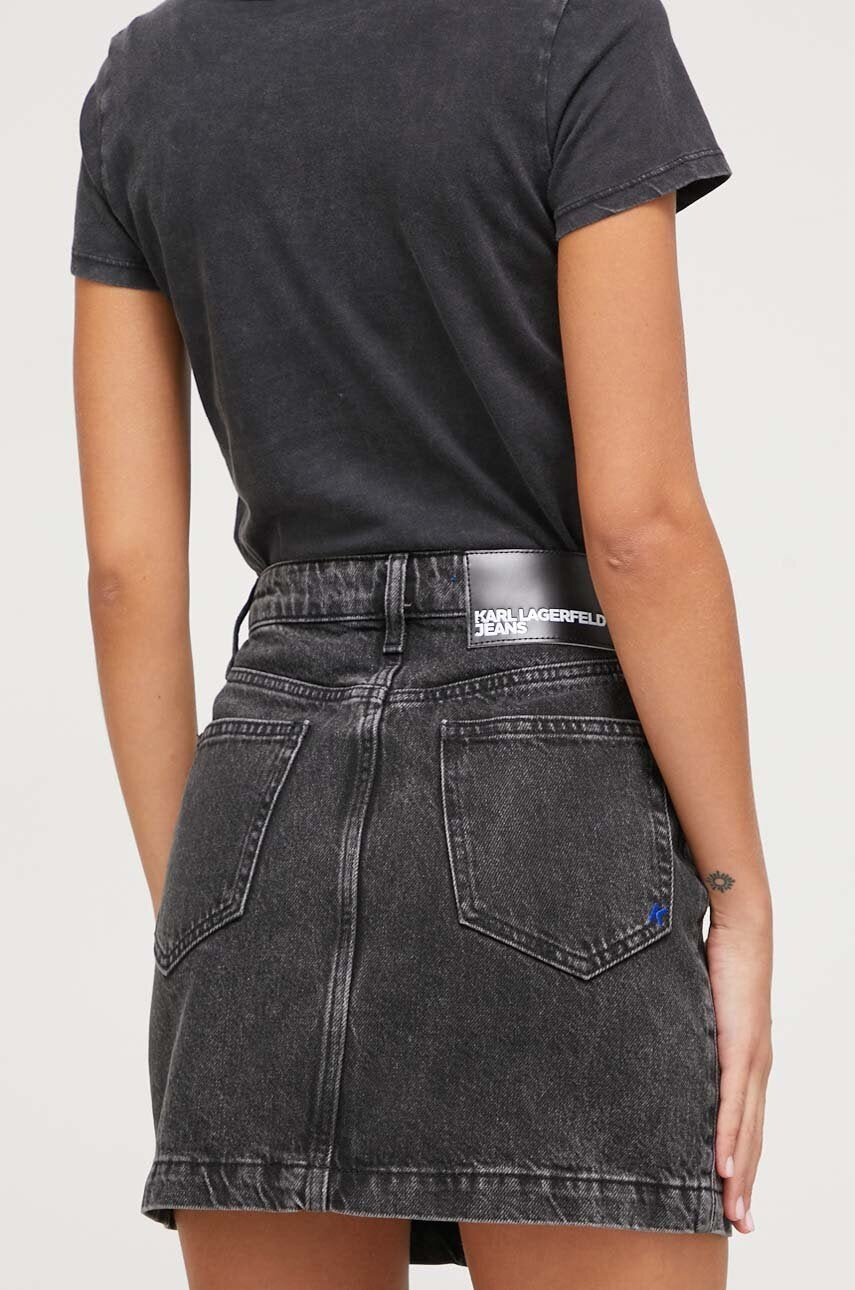 Karl Lagerfeld jeans moteriškas džinsinis sijonas