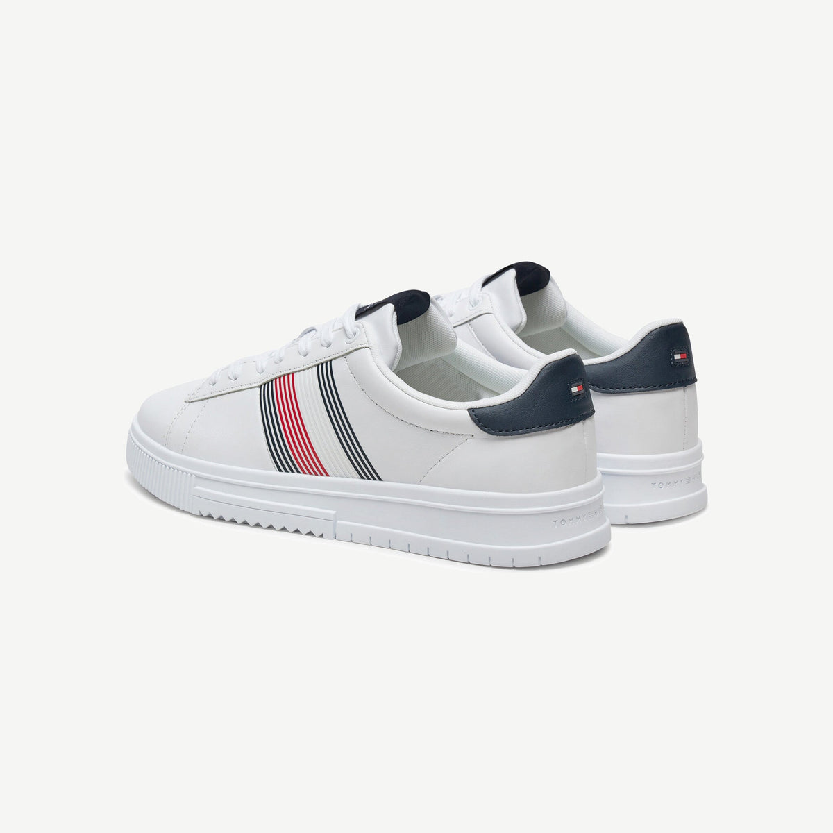 Tommy Hilfiger FM0FM05129 balti vyriški laisvalaikio batai –ls – galas
