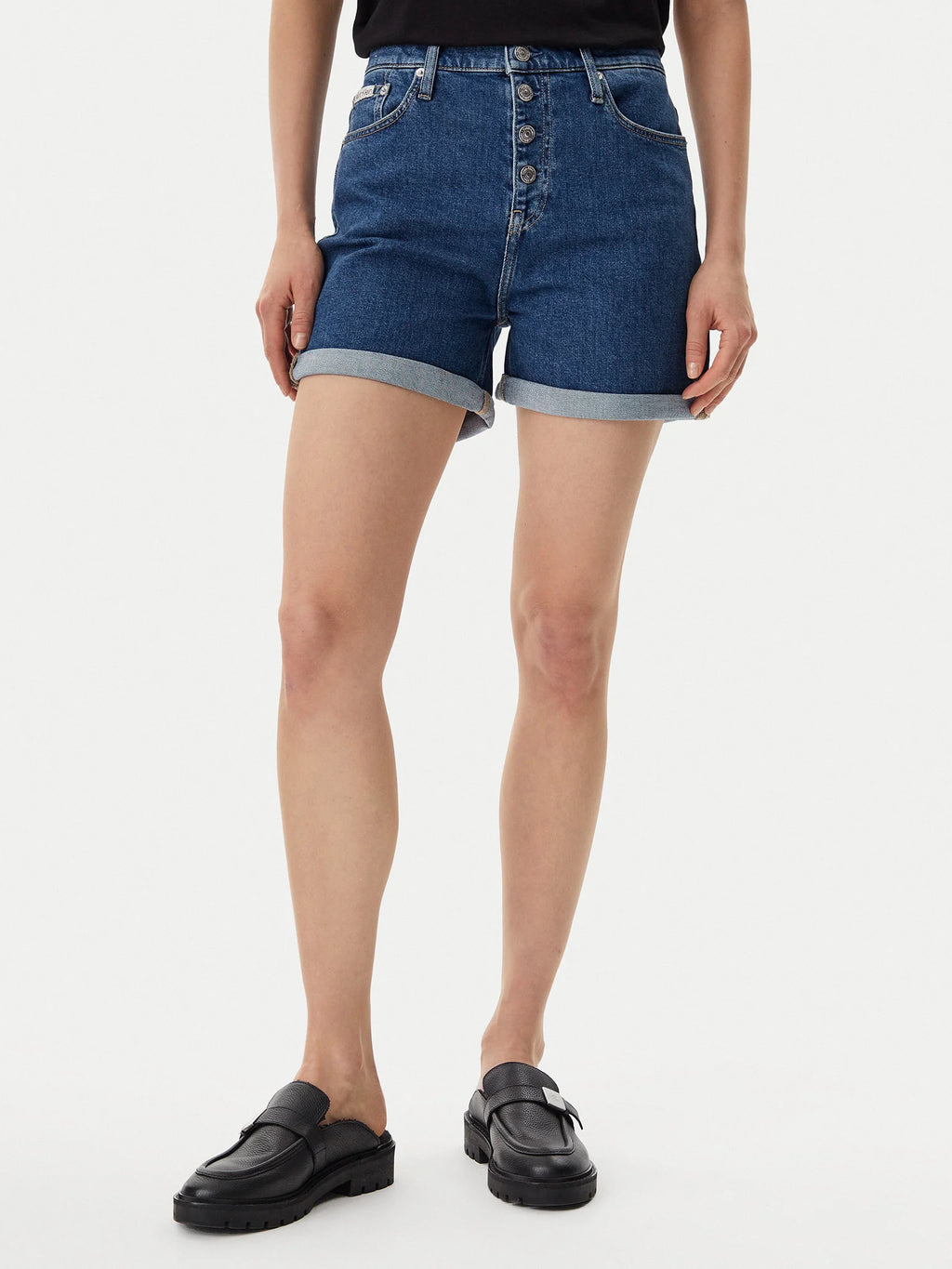 Calvin klein moteriški džinsiniai šortai