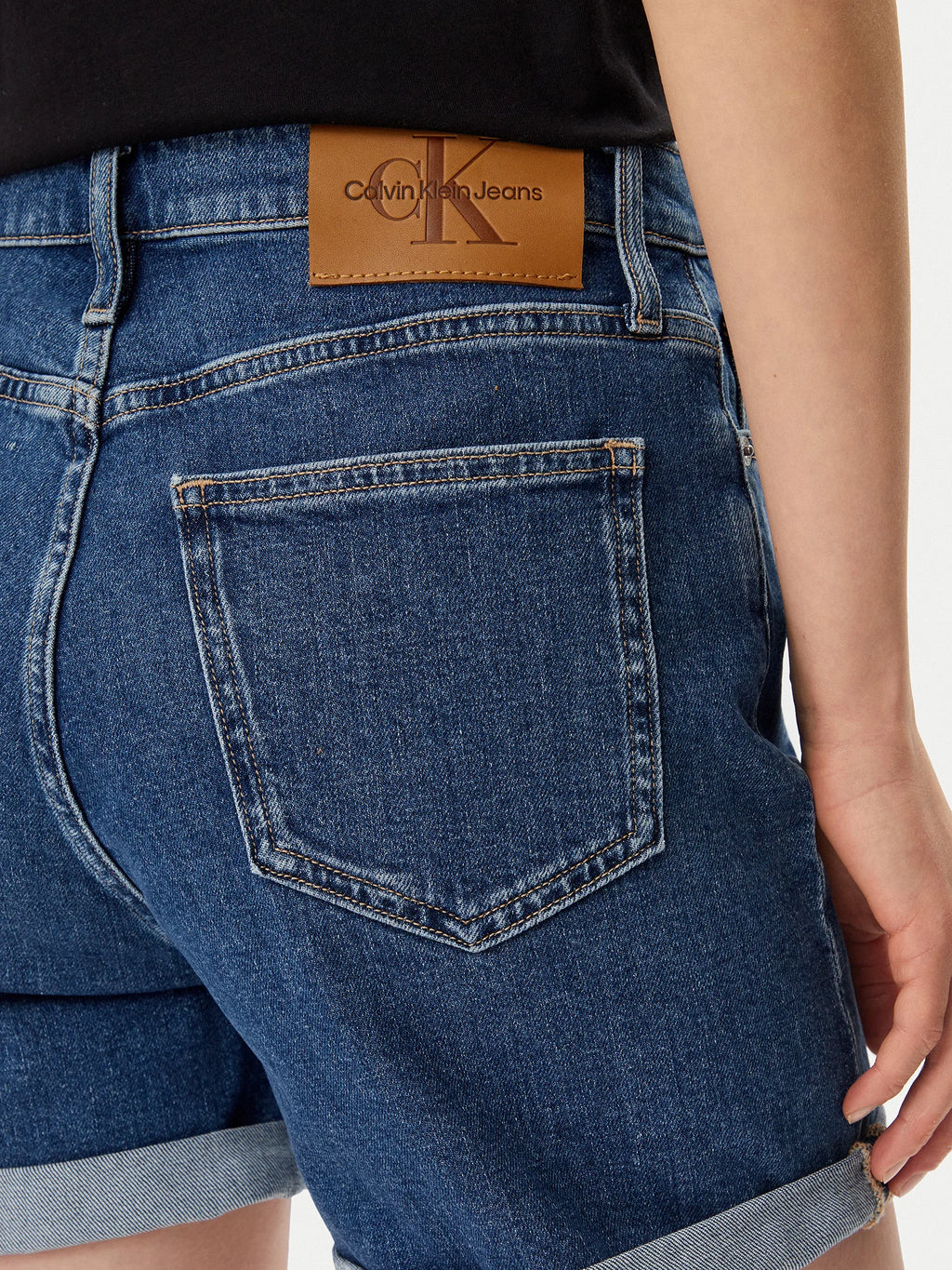 Calvin klein moteriški džinsiniai šortai