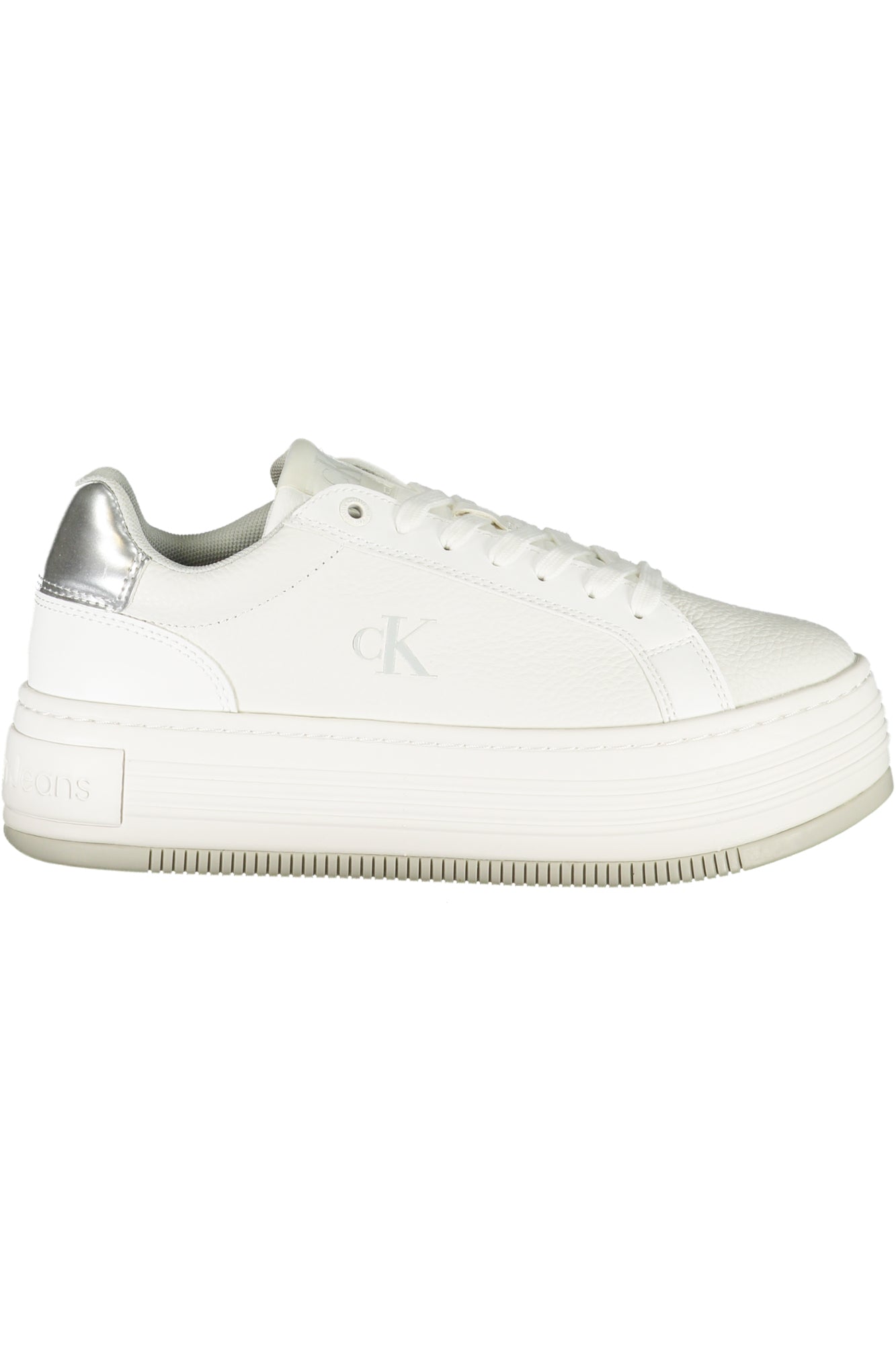 Calvin Klein moteriški laisvalaikio batai – baltos spalvos, baltos spalvos