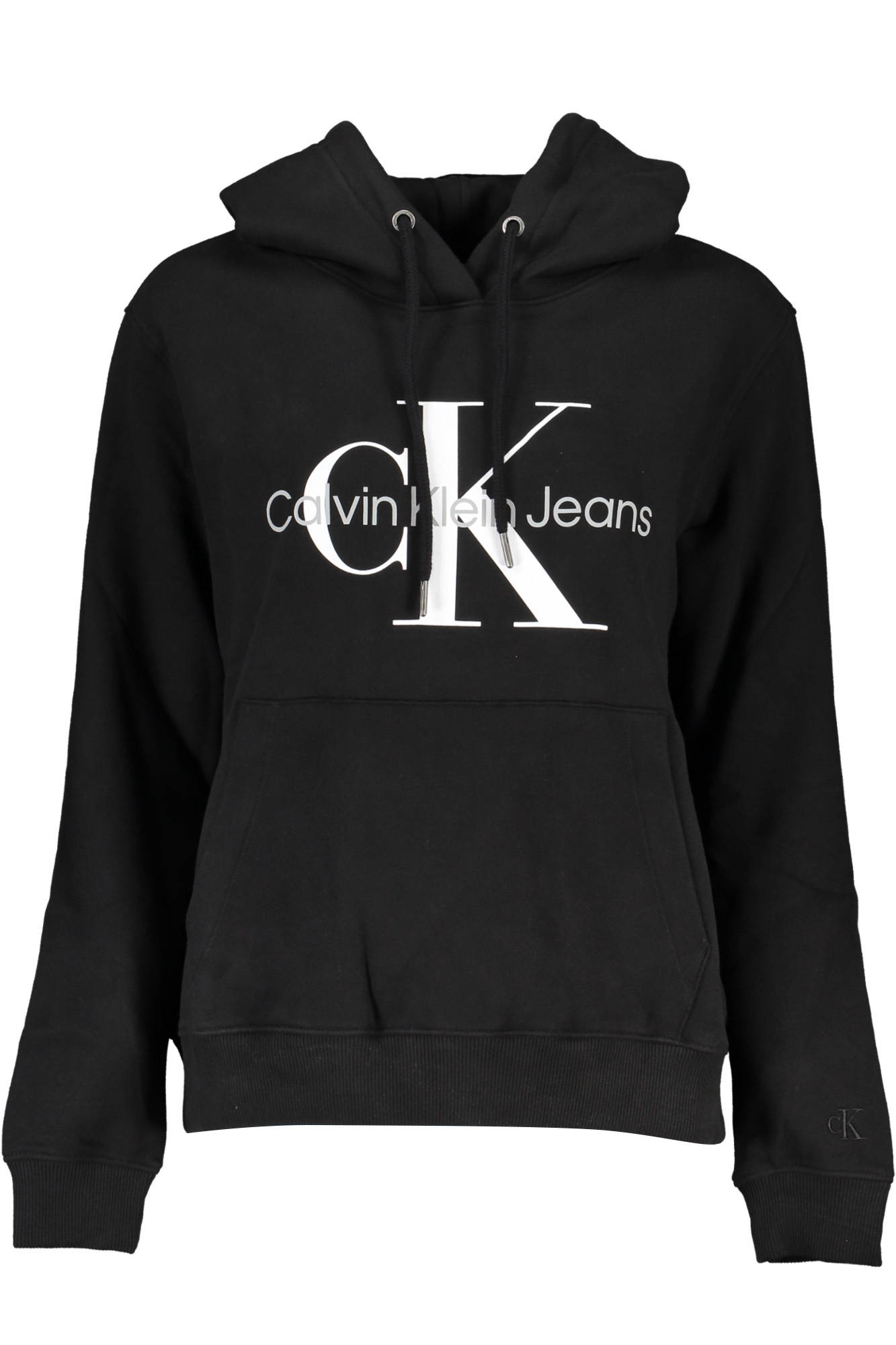 Calvin Klein moteriškas džemperis – juodos spalvos, juodos spalvos