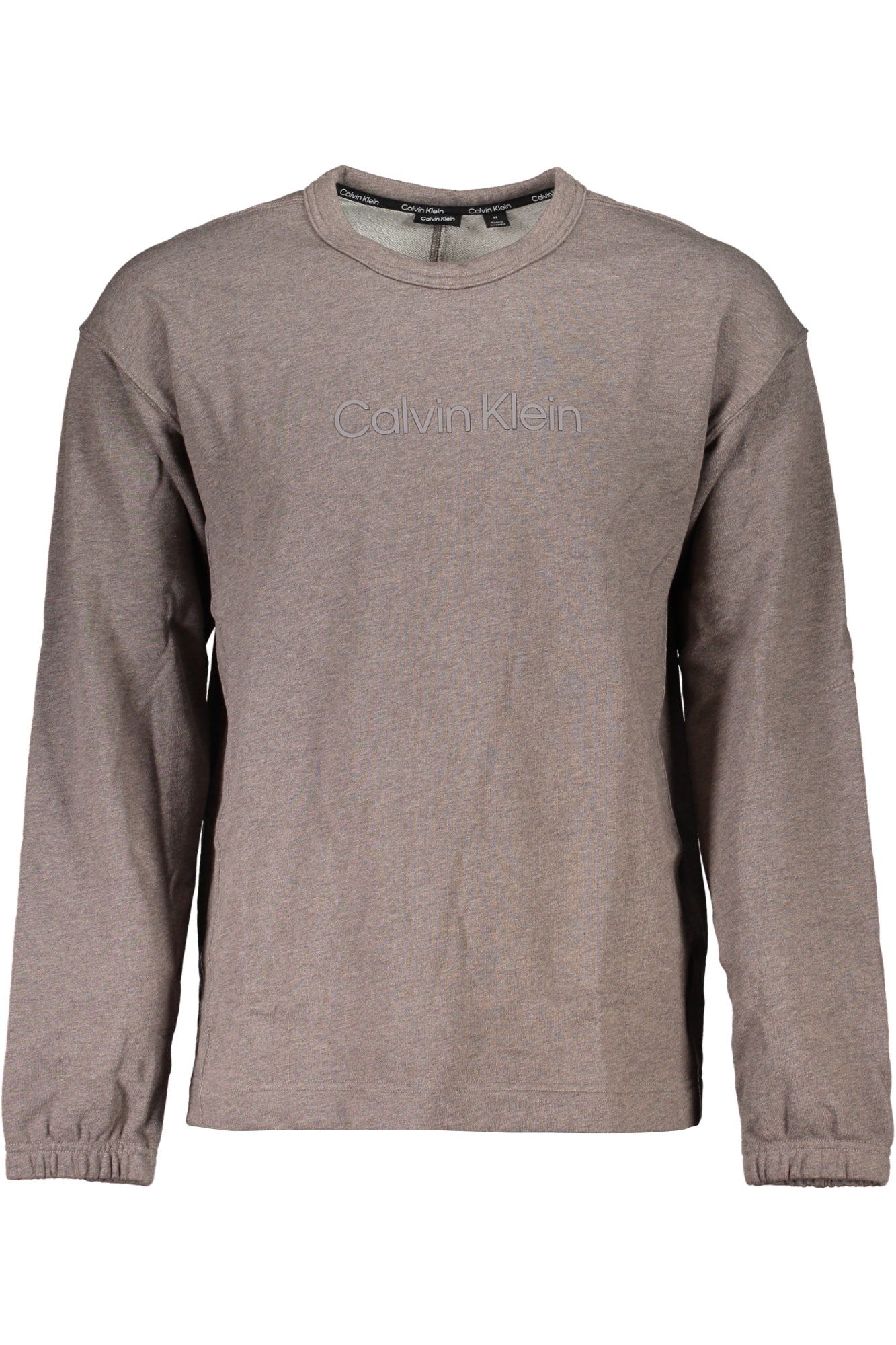 Calvin Klein vyriškas džemperis – ruda spalvos, ruda spalva