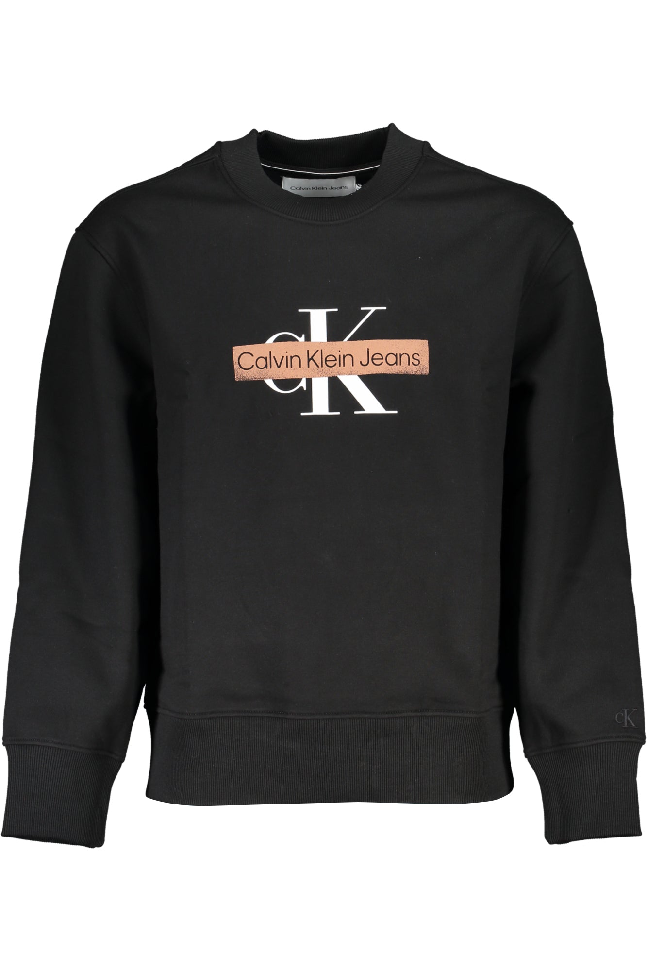 Calvin Klein vyriškas džemperis – juodos spalvos, juodos spalvos