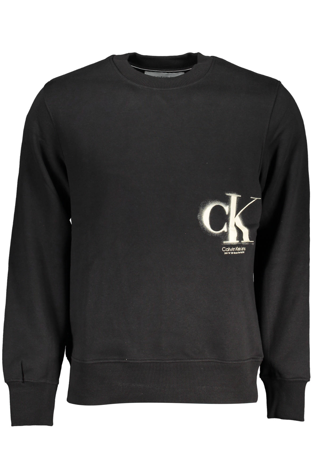 Calvin Klein vyriškas džemperis – juodos spalvos, juodos spalvos