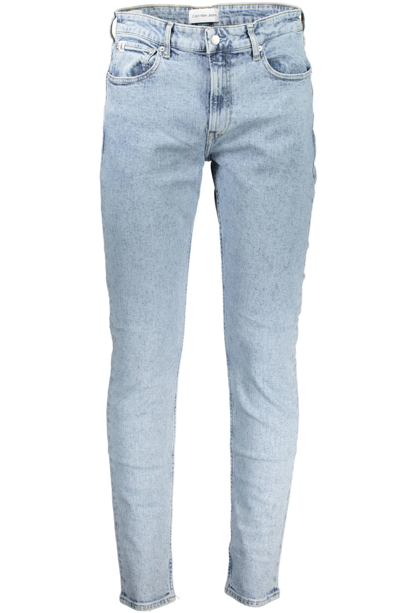 Calvin Klein vyriški džinsai – azzurro spalvos, azzurro spalva