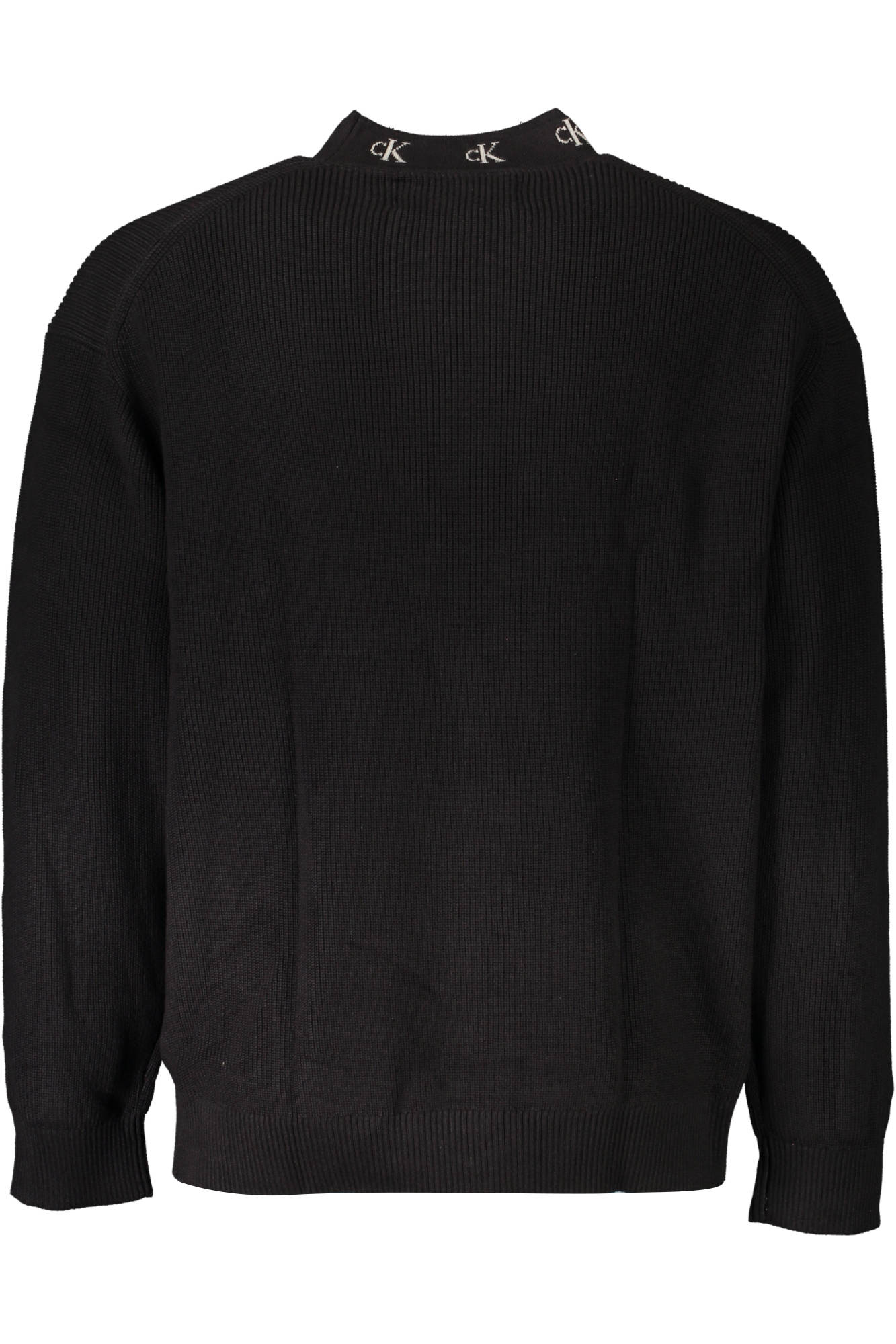 Calvin Klein vyriškas megztinis – juodos spalvos, juodos spalvos, nuotrauka 2