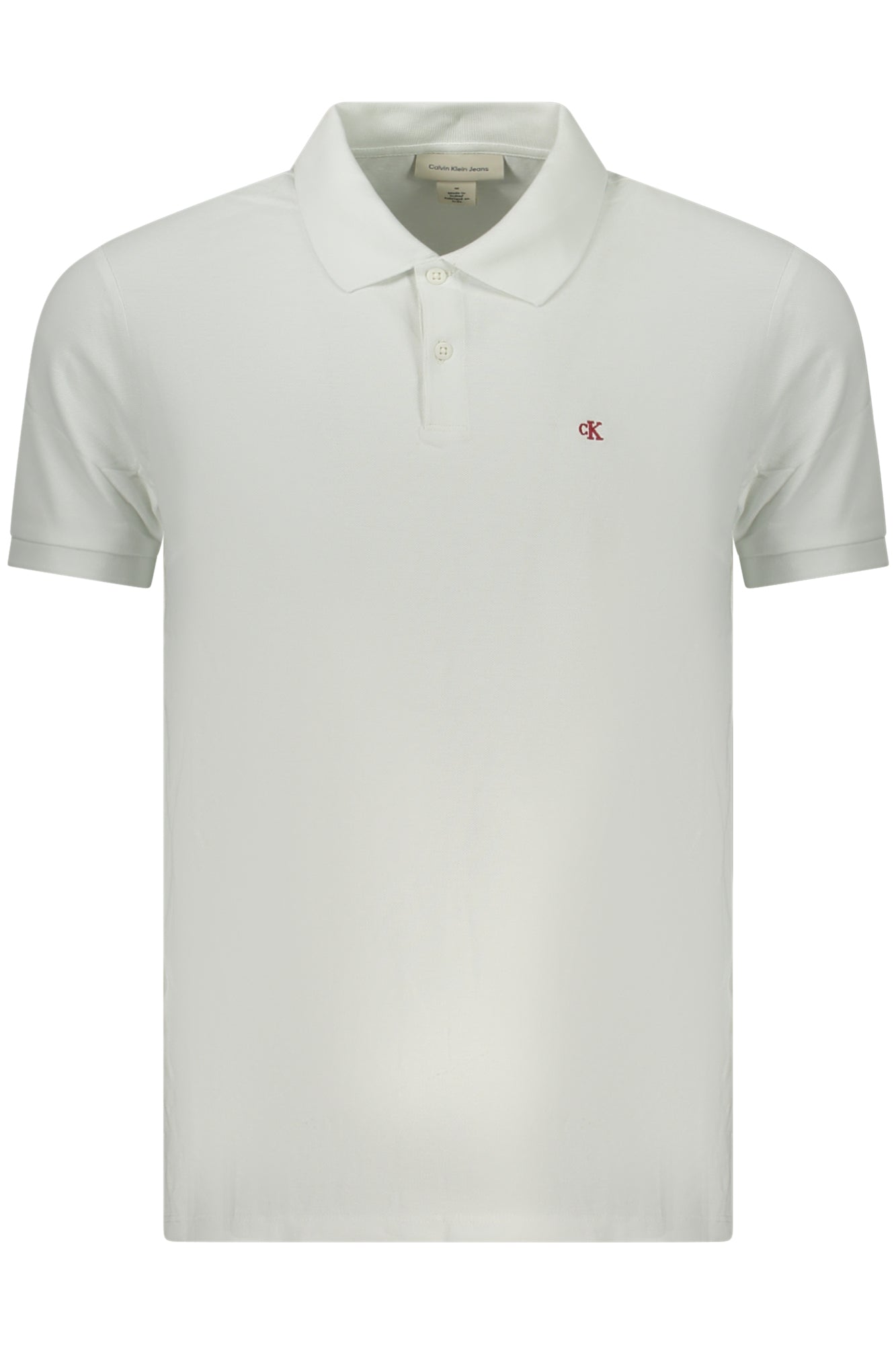 Calvin Klein vyriški polo marškinėliai – baltos spalvos, baltos spalvos