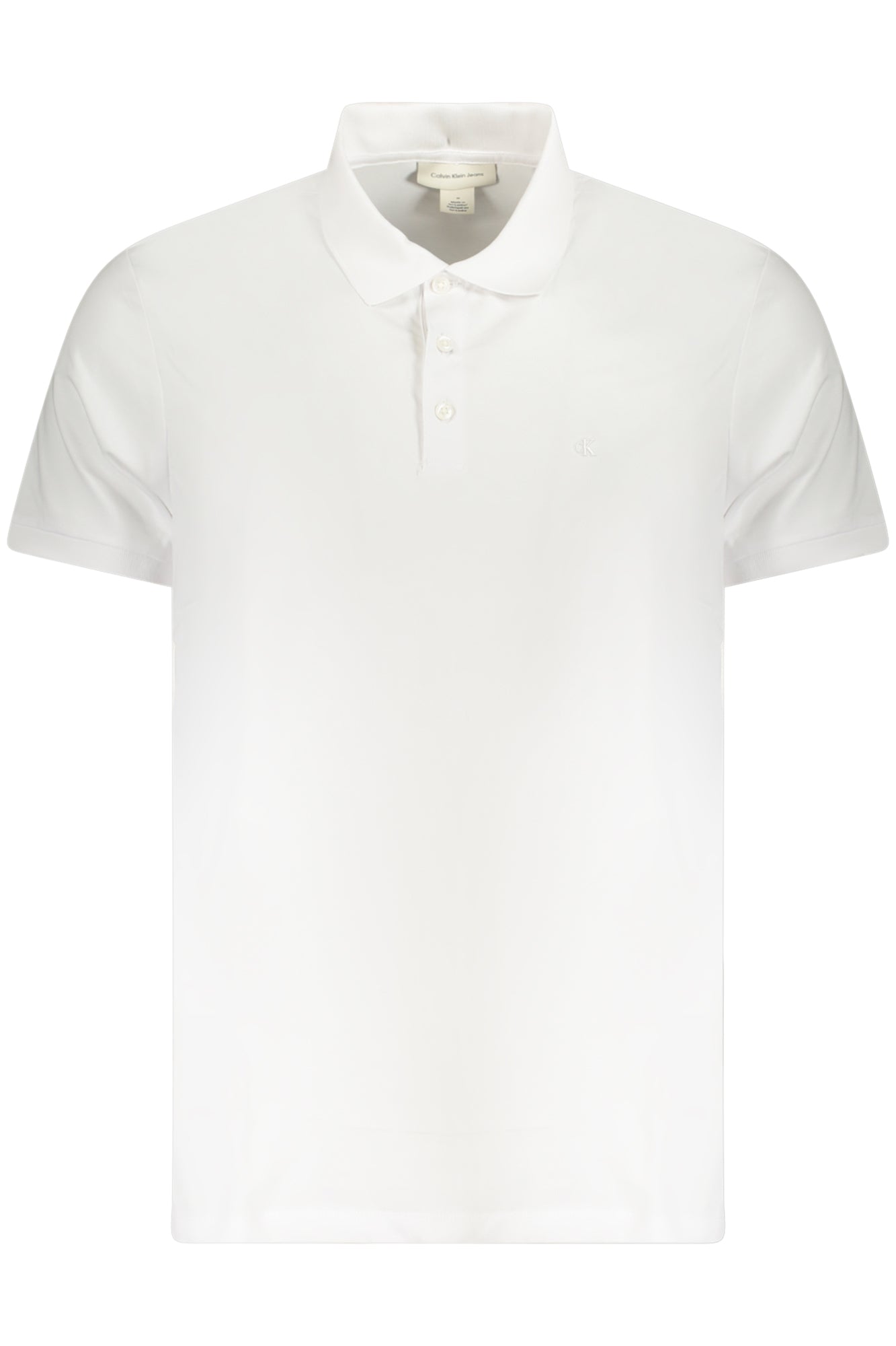 Calvin Klein vyriški polo marškinėliai – baltos spalvos, baltos spalvos
