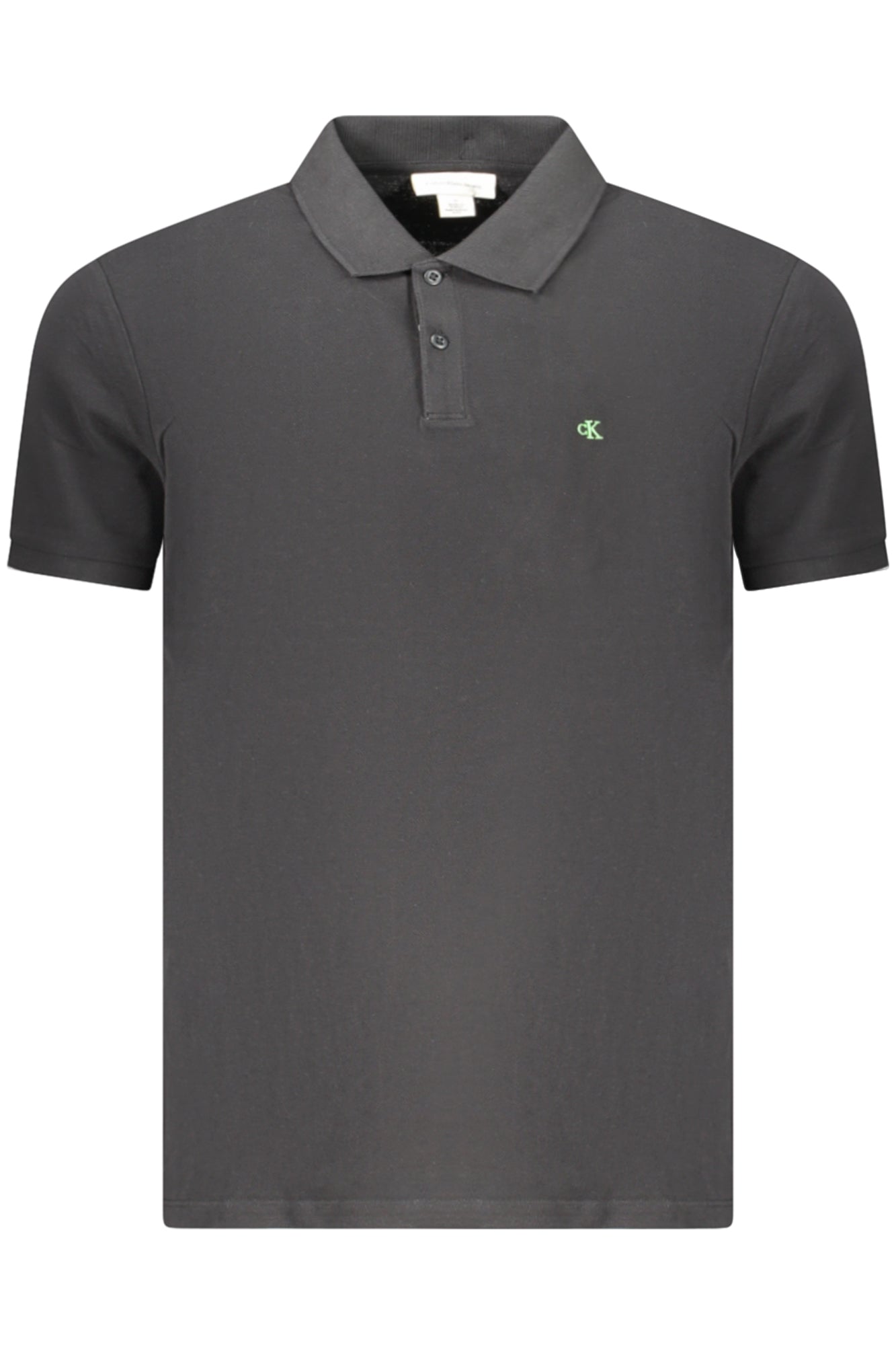 Calvin Klein vyriški polo marškinėliai – juoda spalvos, juoda spalva