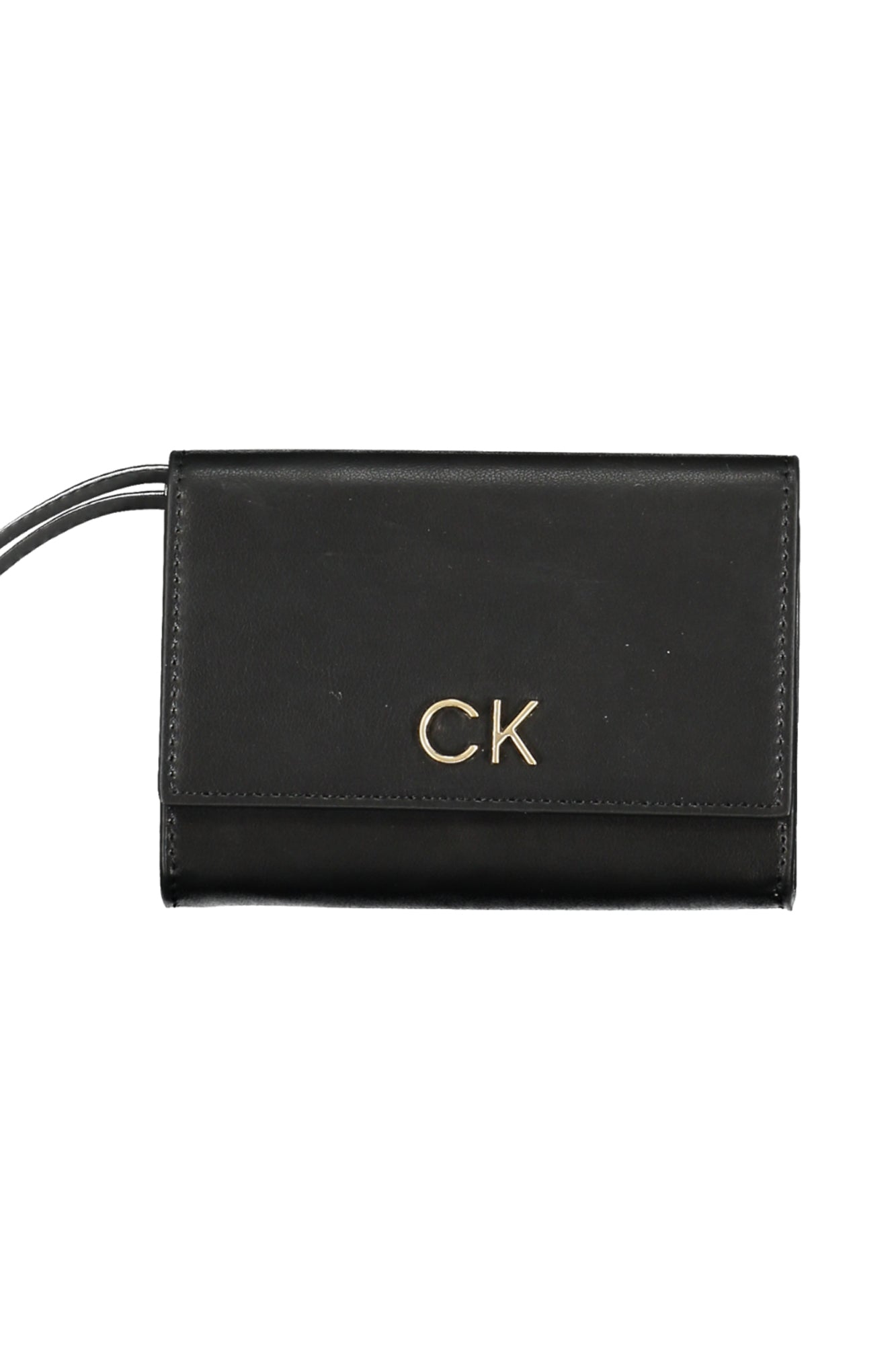 Calvin Klein moteriška piniginė – juodos spalvos, juodos spalvos