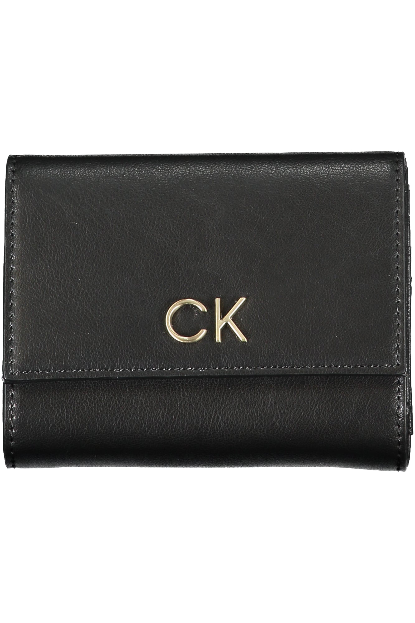 Calvin Klein moteriška piniginė – juodos spalvos, juodos spalvos