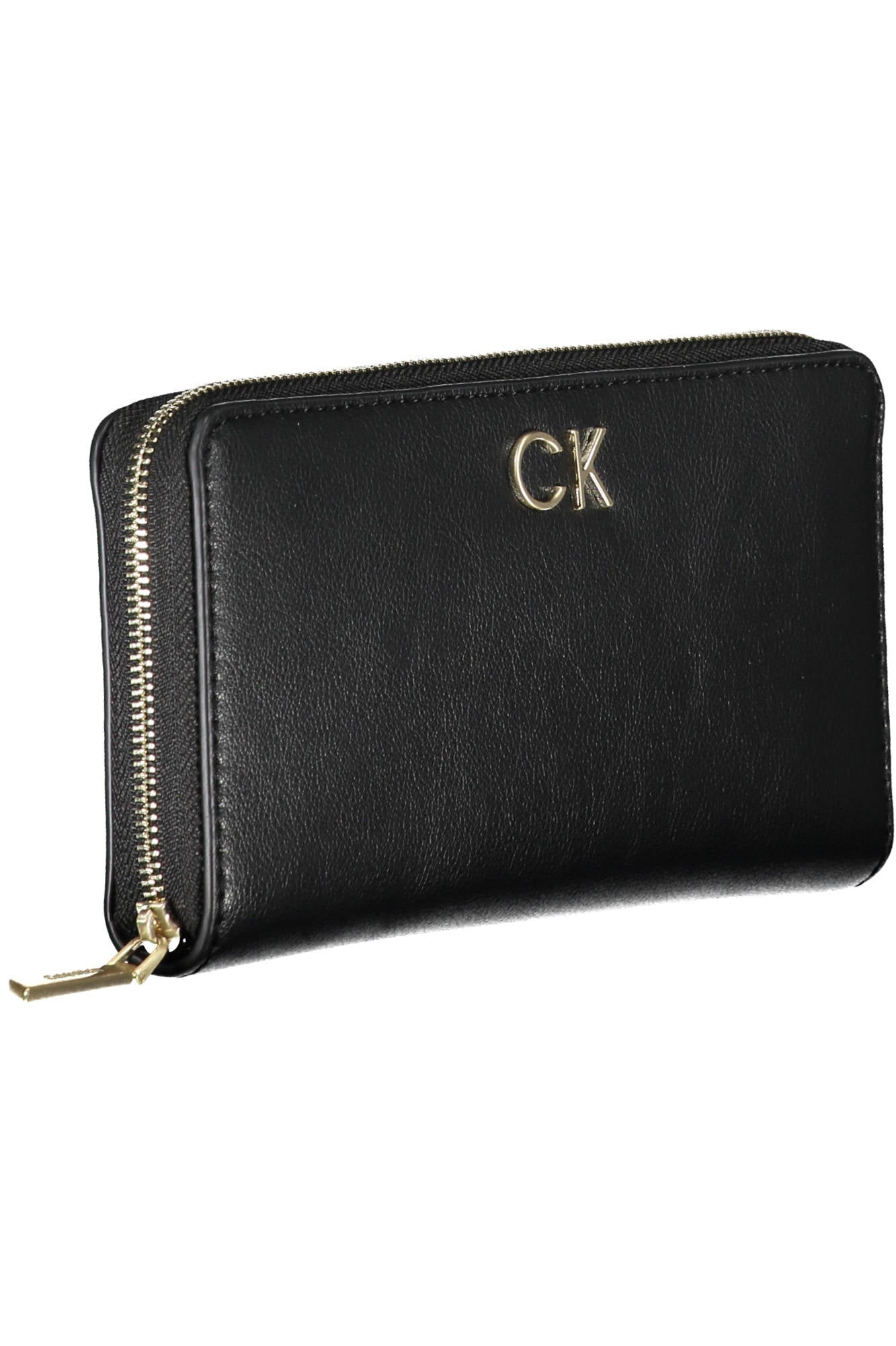 Calvin Klein moteriška piniginė – juodos spalvos, juodos spalvos, nuotrauka 2