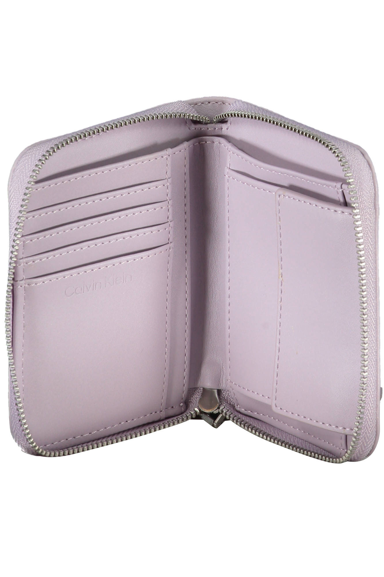Calvin Klein moteriška piniginė – violetinė spalvos, violetinė spalva, nuotrauka 3