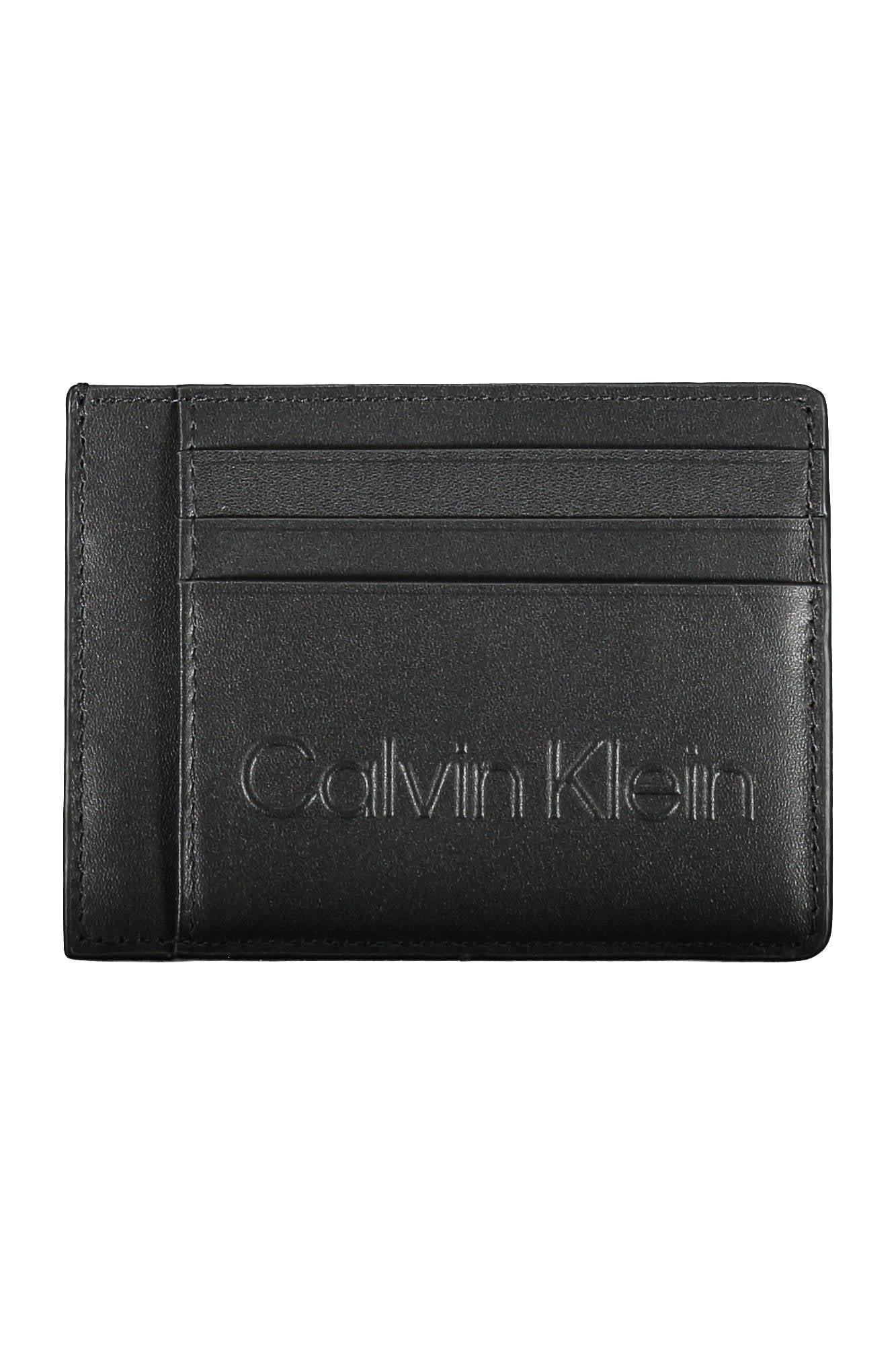 Calvin Klein vyriška piniginė – juodos spalvos, juodos spalvos