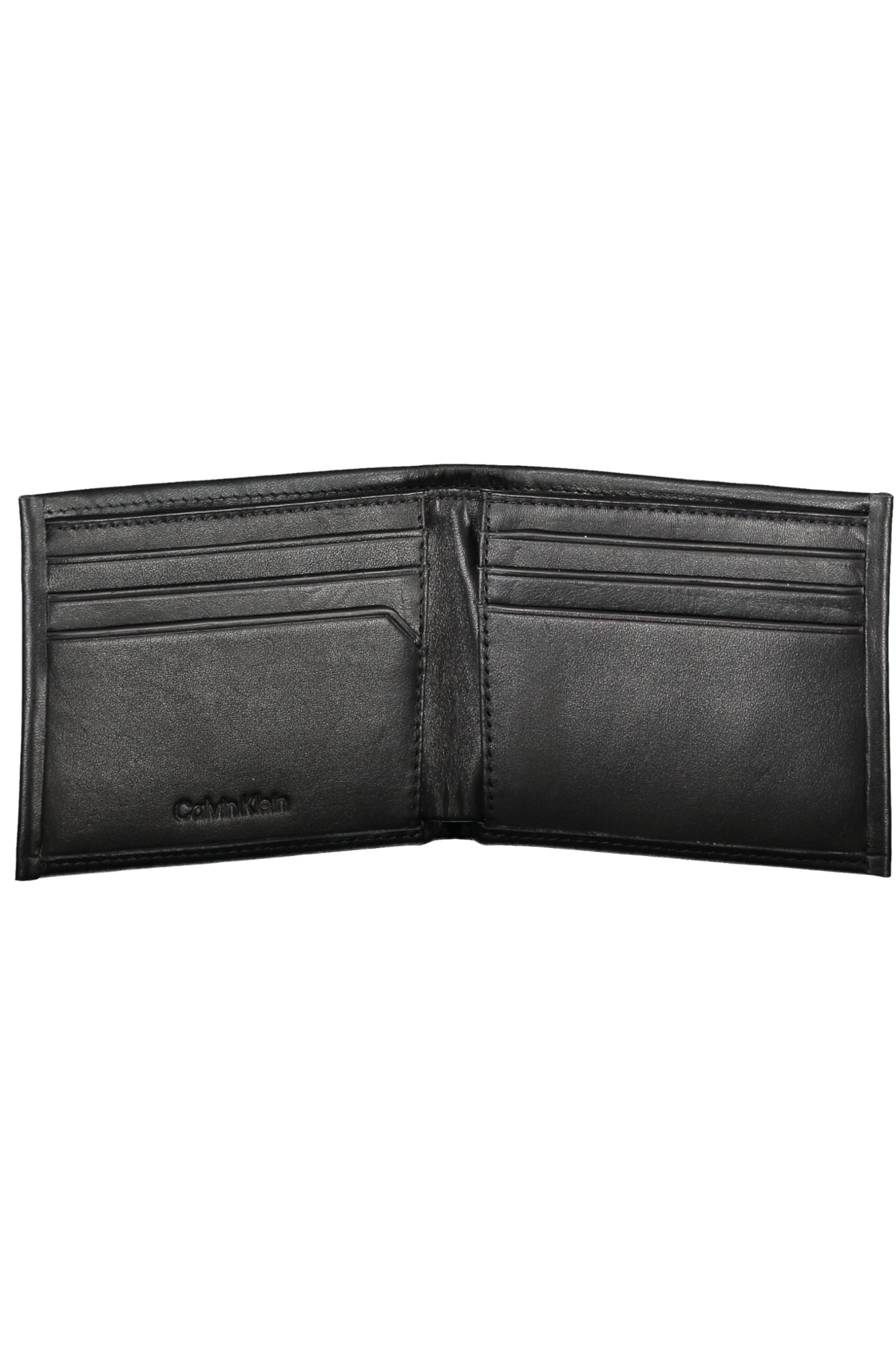 Calvin Klein vyriška piniginė – juodos spalvos, juodos spalvos, nuotrauka 3
