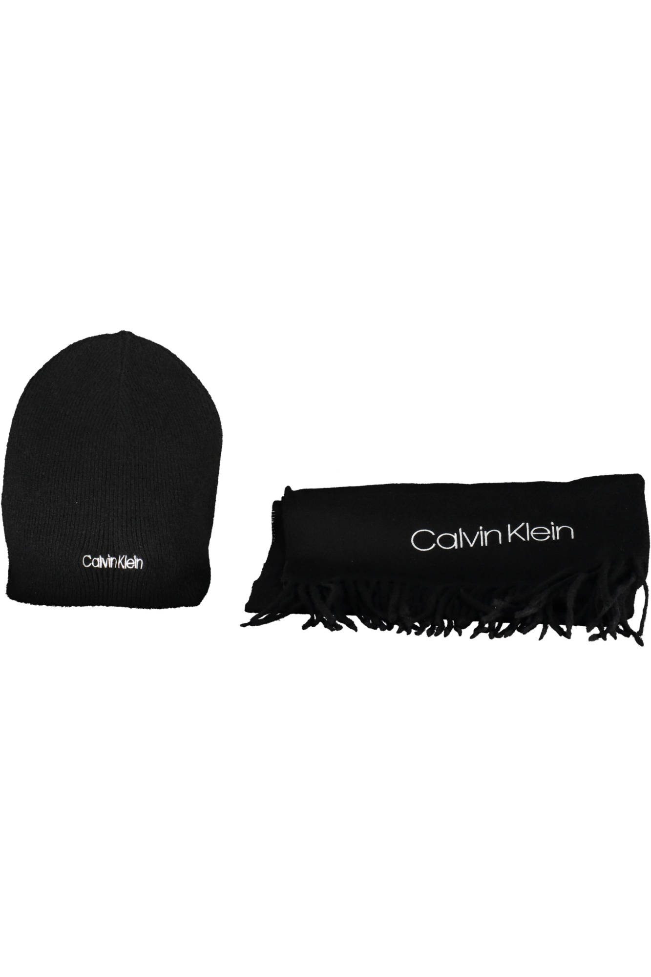 Calvin Klein vyriškas šalikas – juoda spalvos, juoda spalva