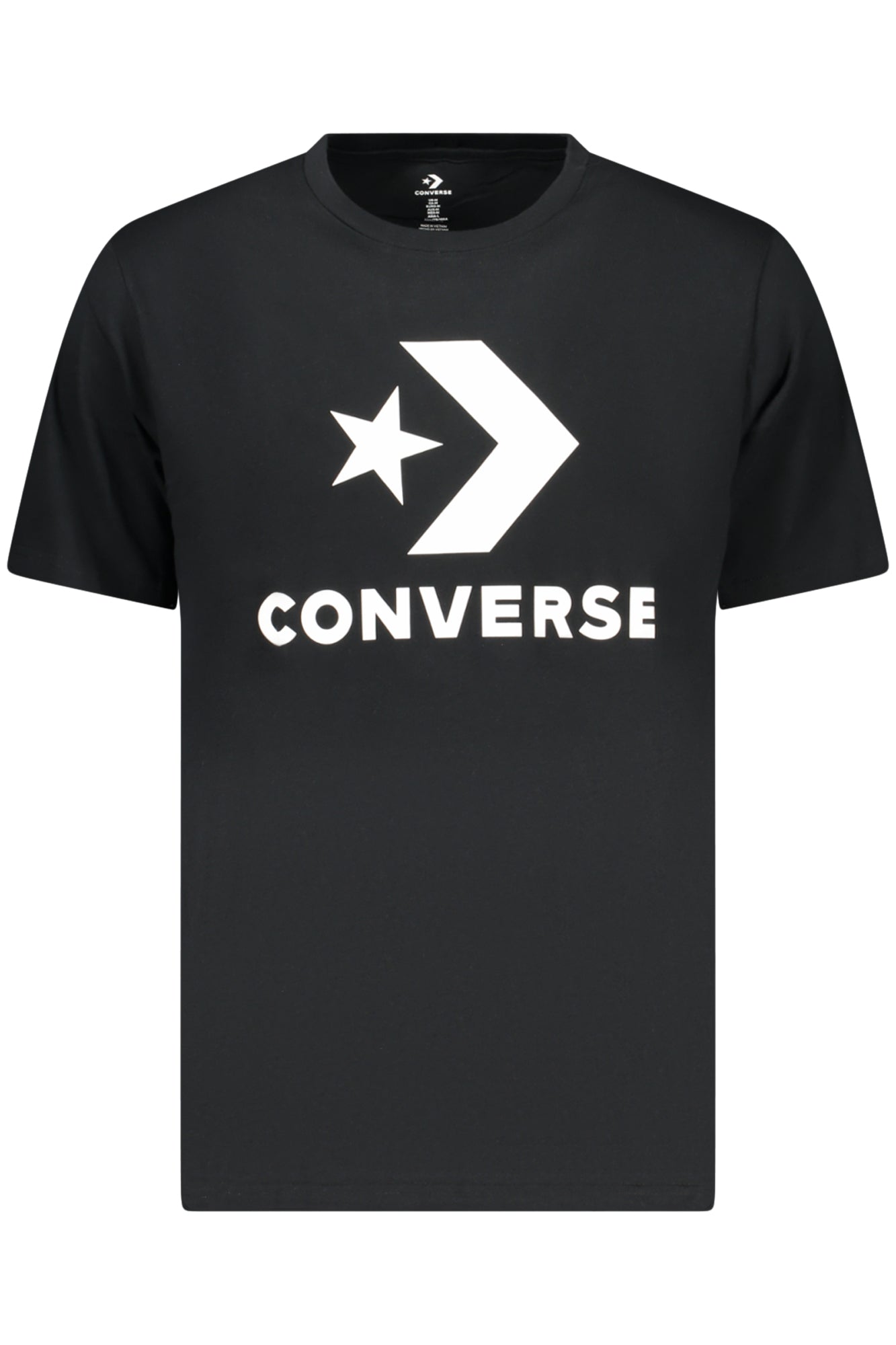 Converse vyriški marškinėliai – juodos spalvos, juodos spalvos