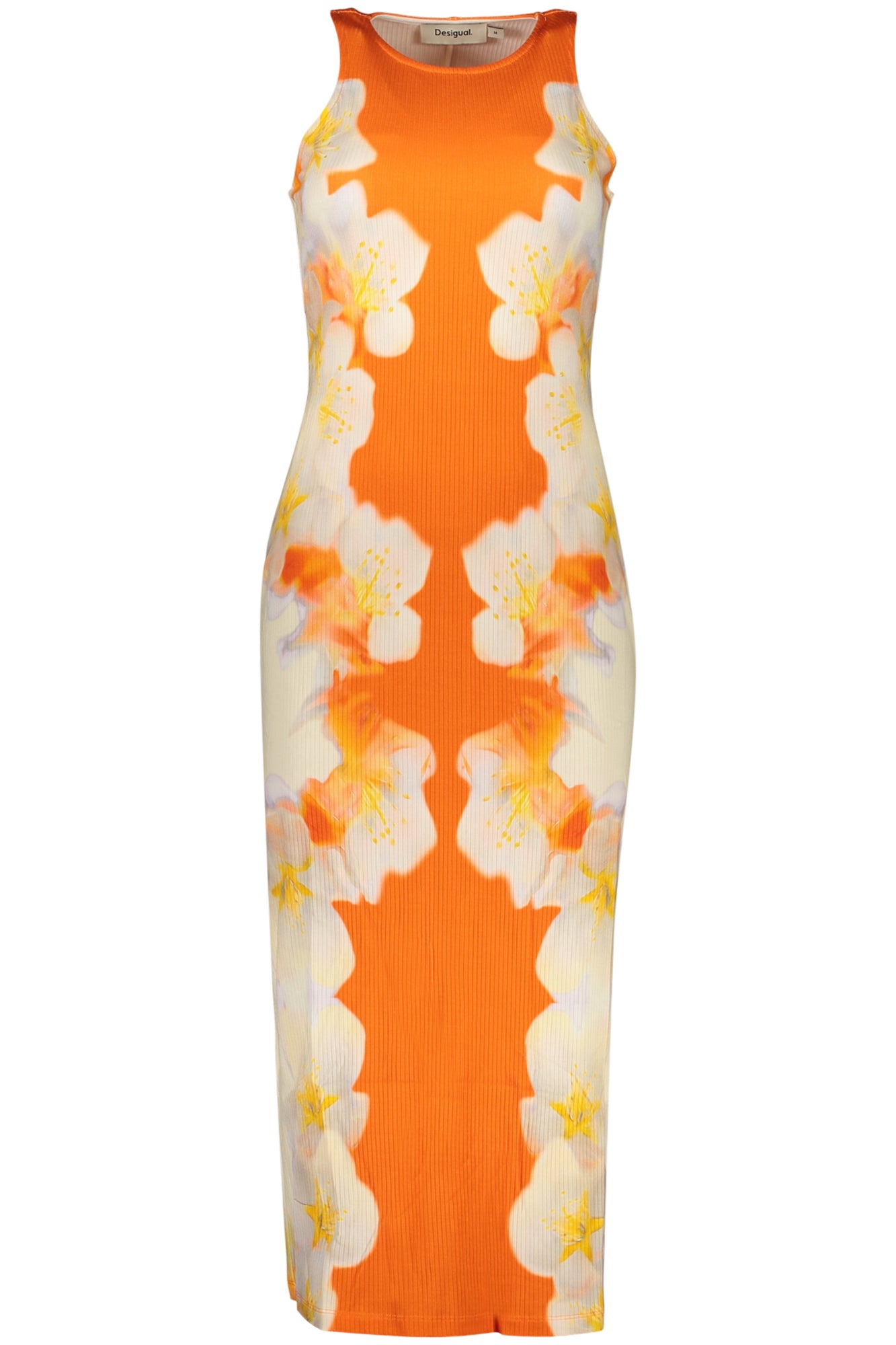 Desigual moteriška suknelė – oranžinė spalvos, oranžinė spalva