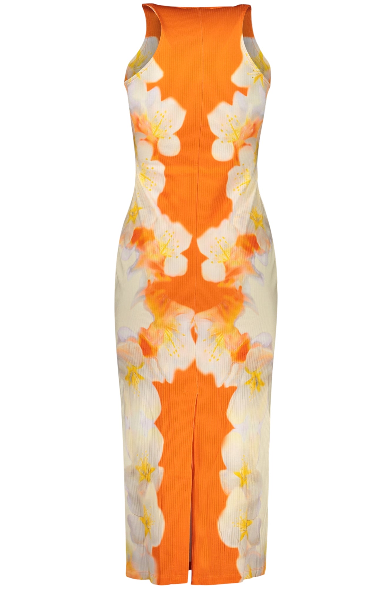 Desigual moteriška suknelė – oranžinė spalvos, oranžinė spalva, nuotrauka 2