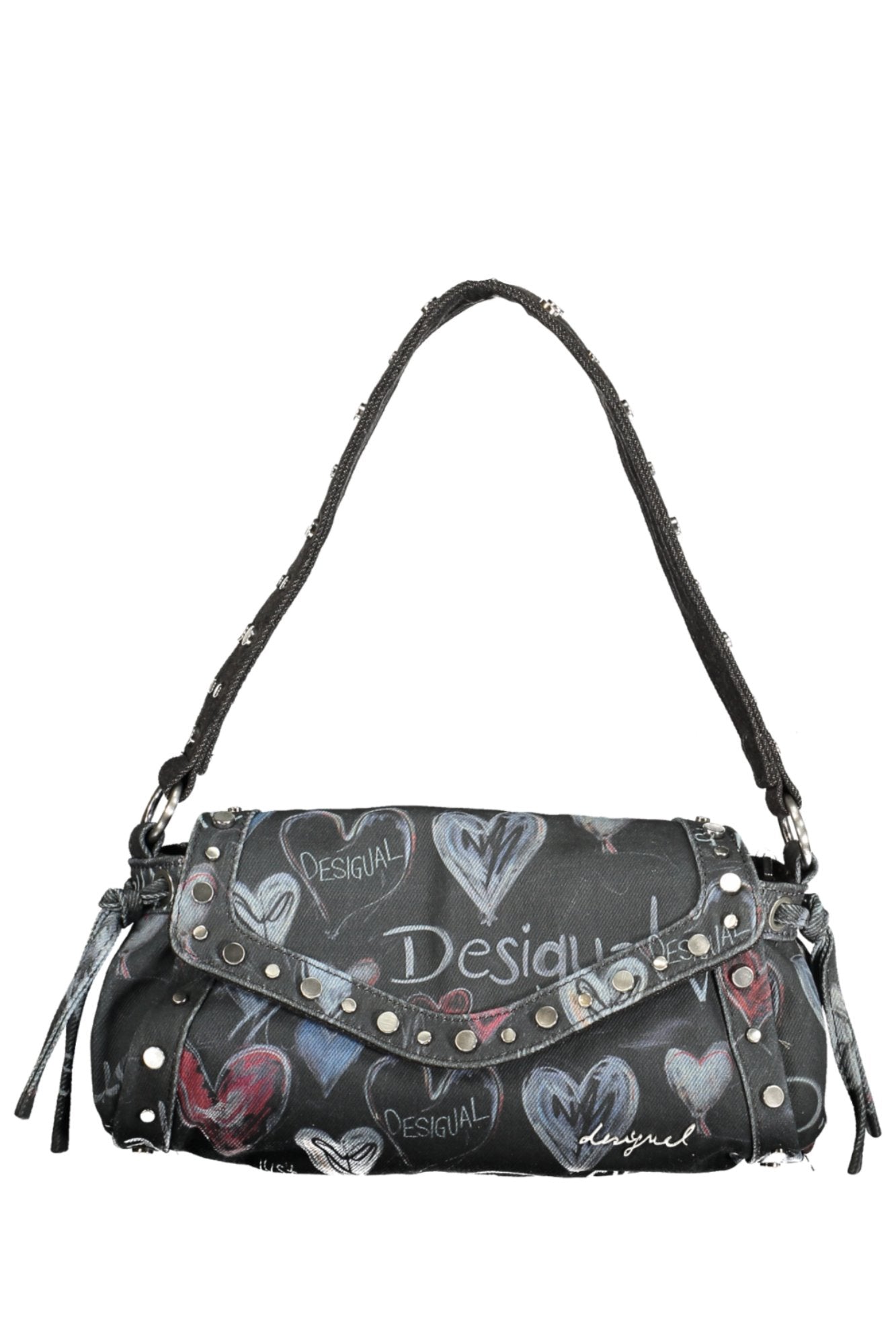 Desigual moteriška rankinė – juoda spalvos, juoda spalva