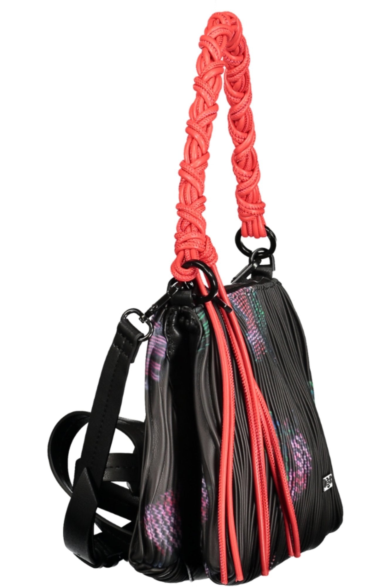 Desigual moteriška rankinė – juoda spalvos, juoda spalva, nuotrauka 3