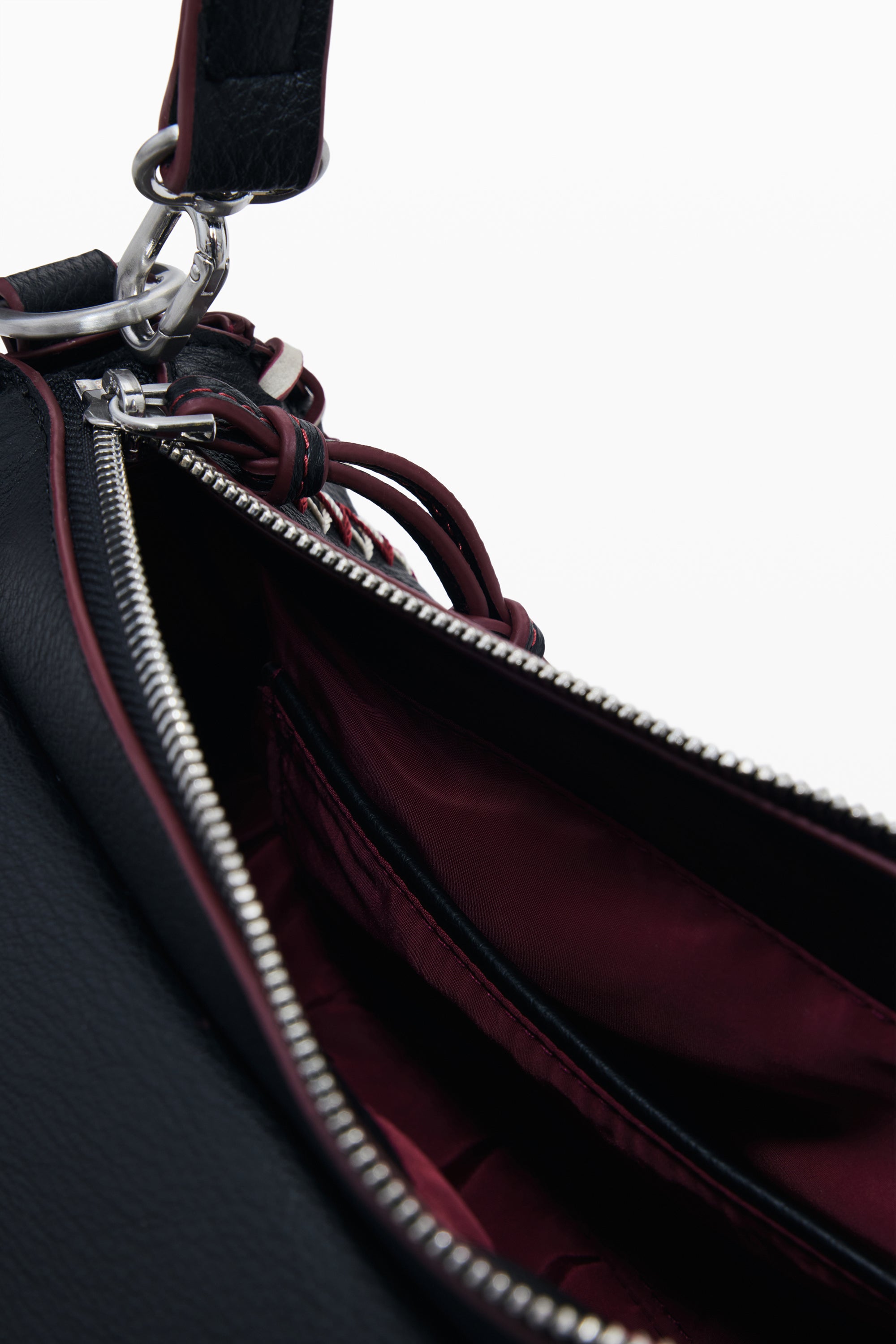 Desigual moteriška rankinė – juodos spalvos, juodos spalvos, nuotrauka 3