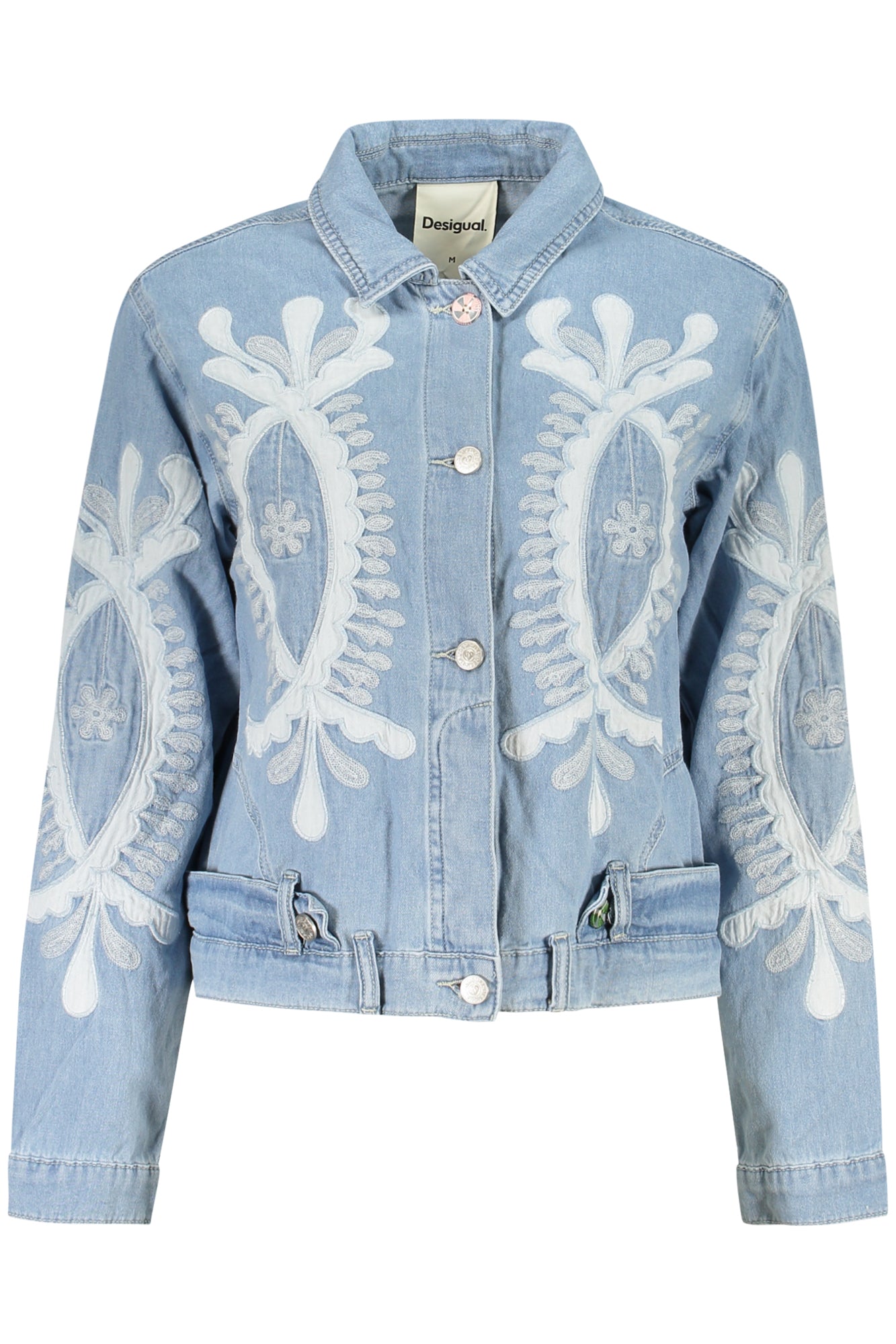 Desigual moteriška striukė – azzurro spalvos, azzurro spalva