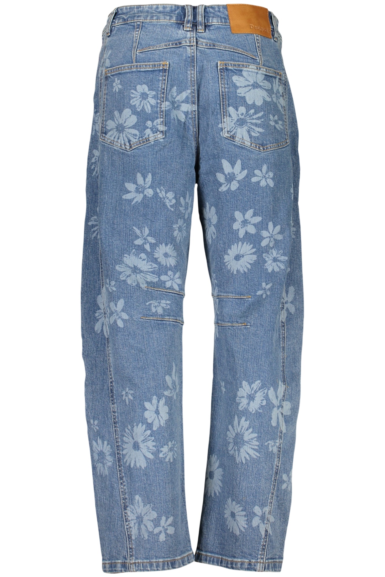 Desigual moteriški džinsai – azzurro spalvos, azzurro spalva, nuotrauka 2