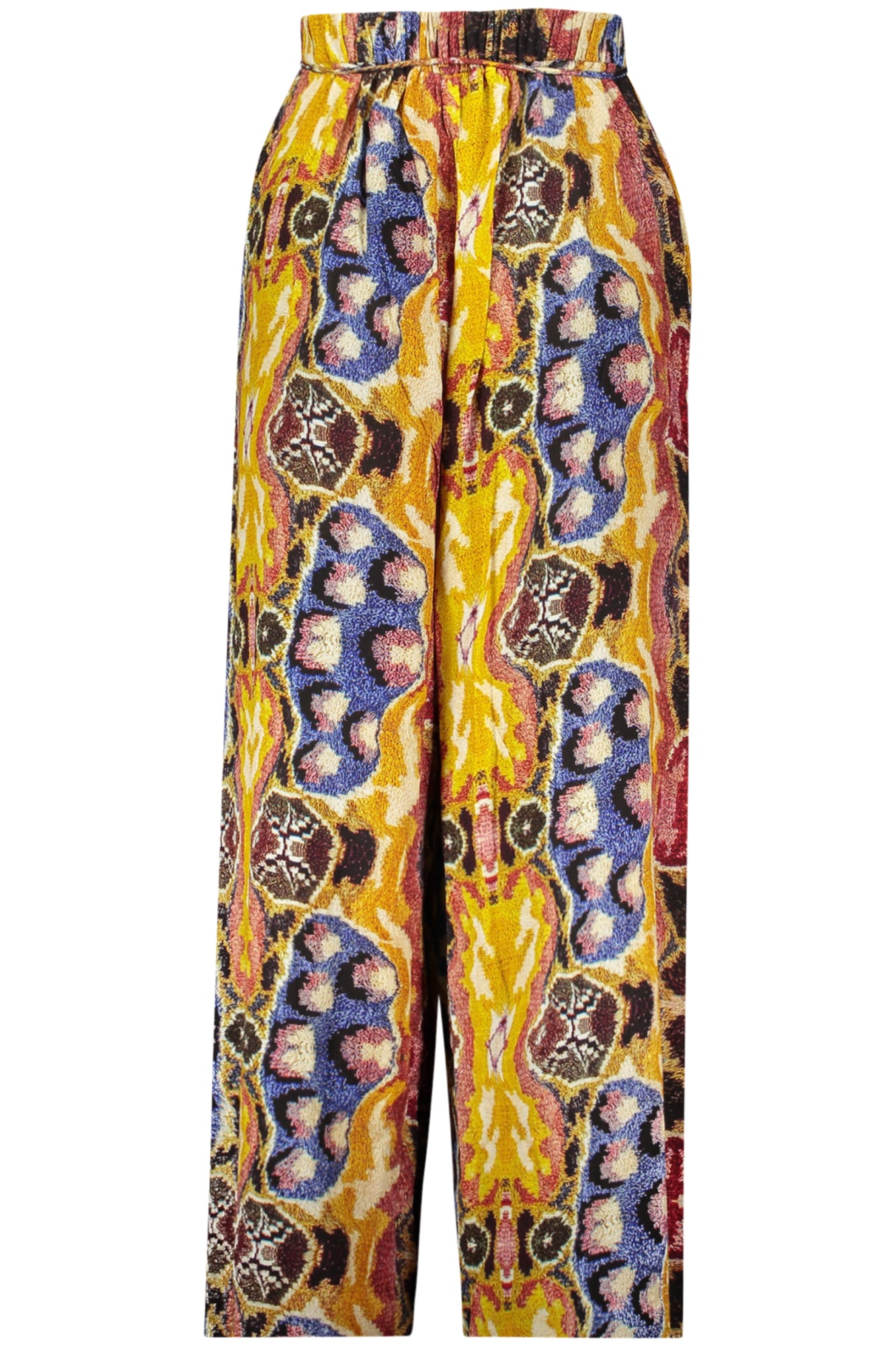 Desigual moteriškos kelnės – geltonos spalvos, geltonos spalvos, nuotrauka 2